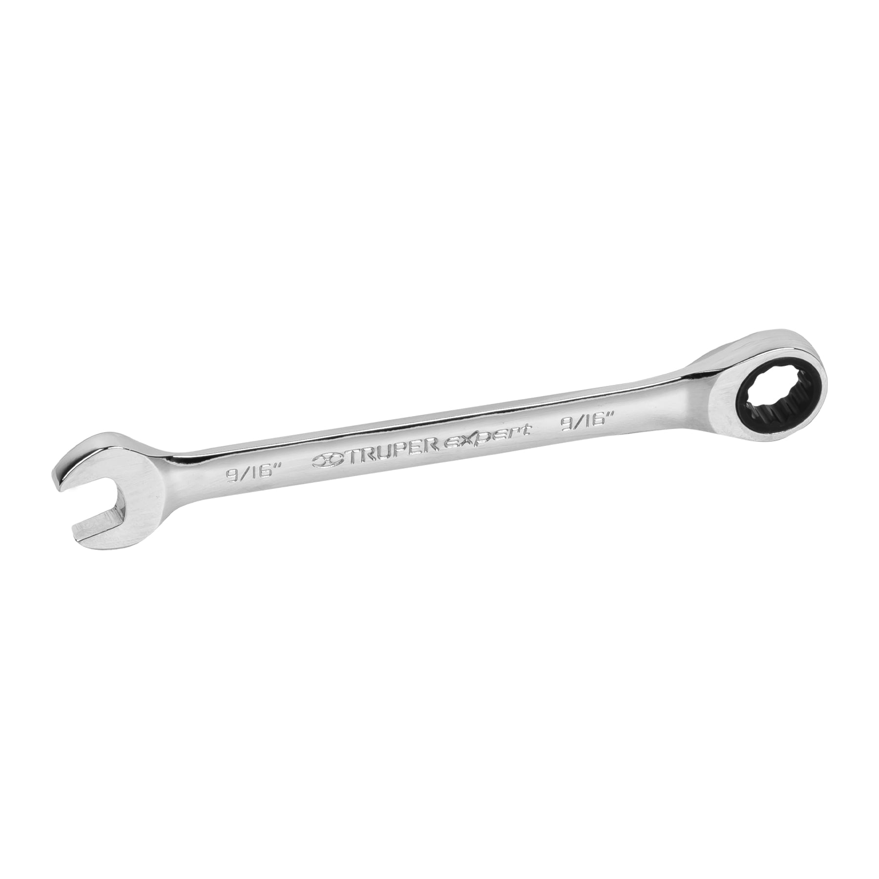 Llave combinada con matraca 9/16" x 185 mm largo, Expert