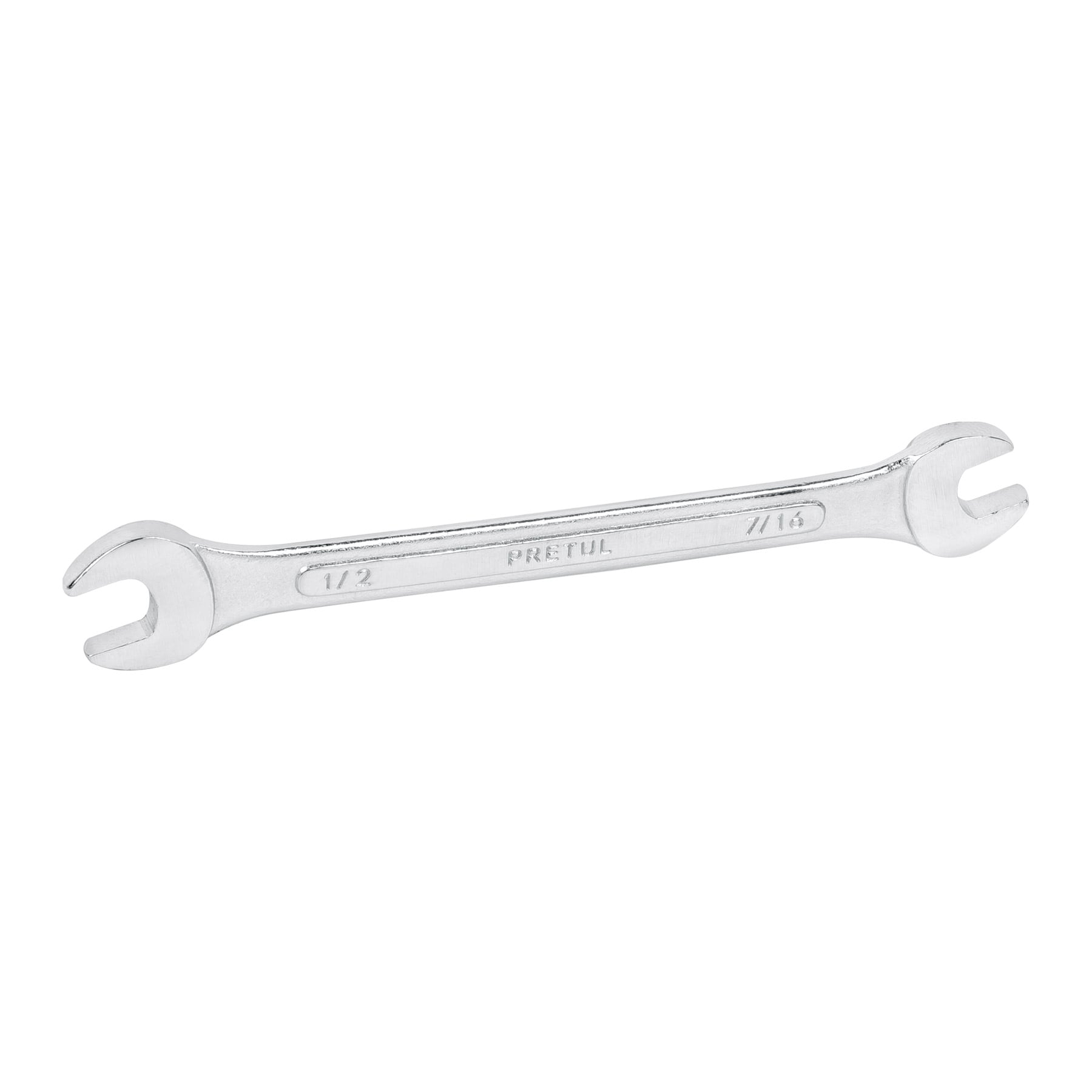 Llave española, 7/16 x 1/2" x 172 mm de largo, Pretul