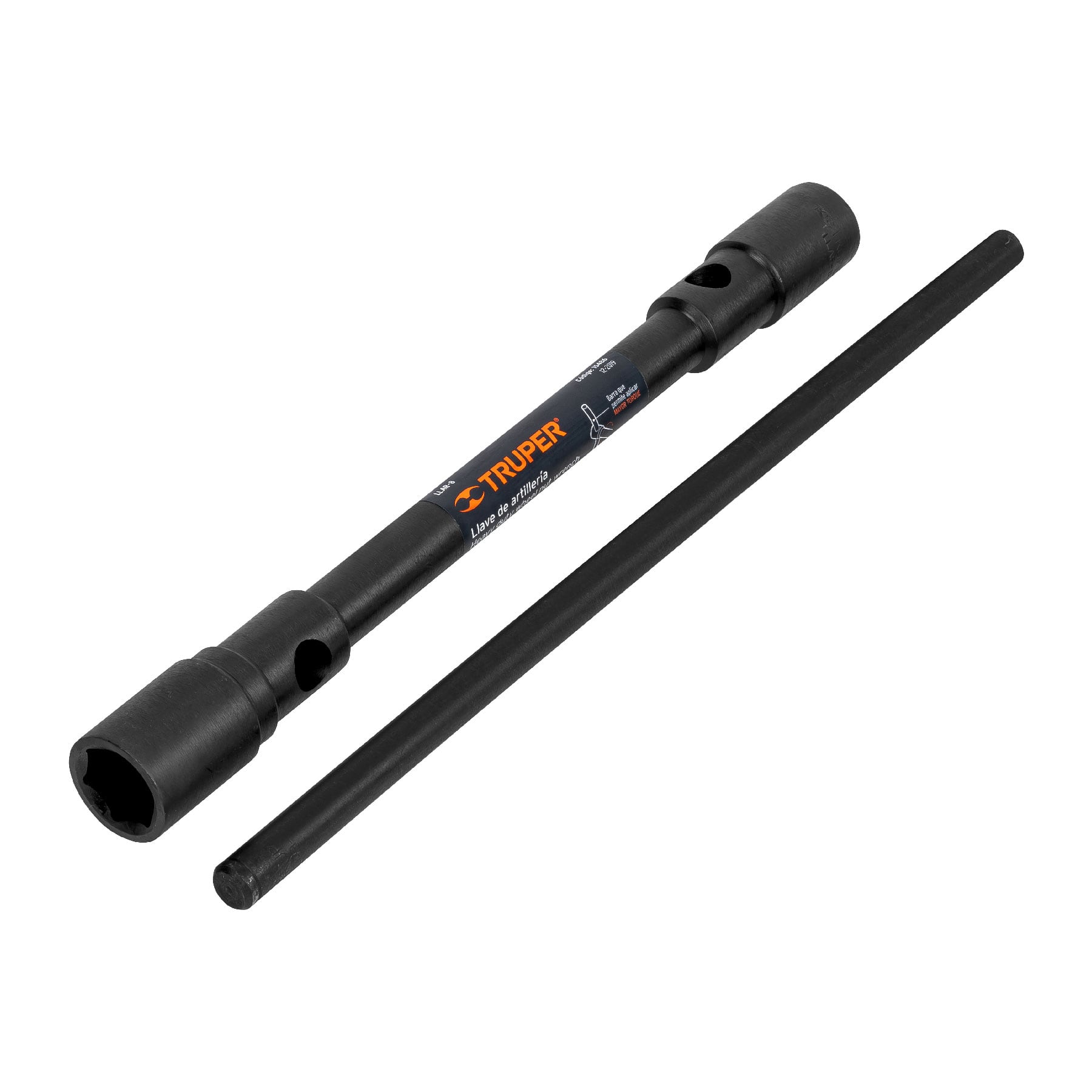 Llave de artillería, 1 x 1-1/8" boca hexagonal, Truper