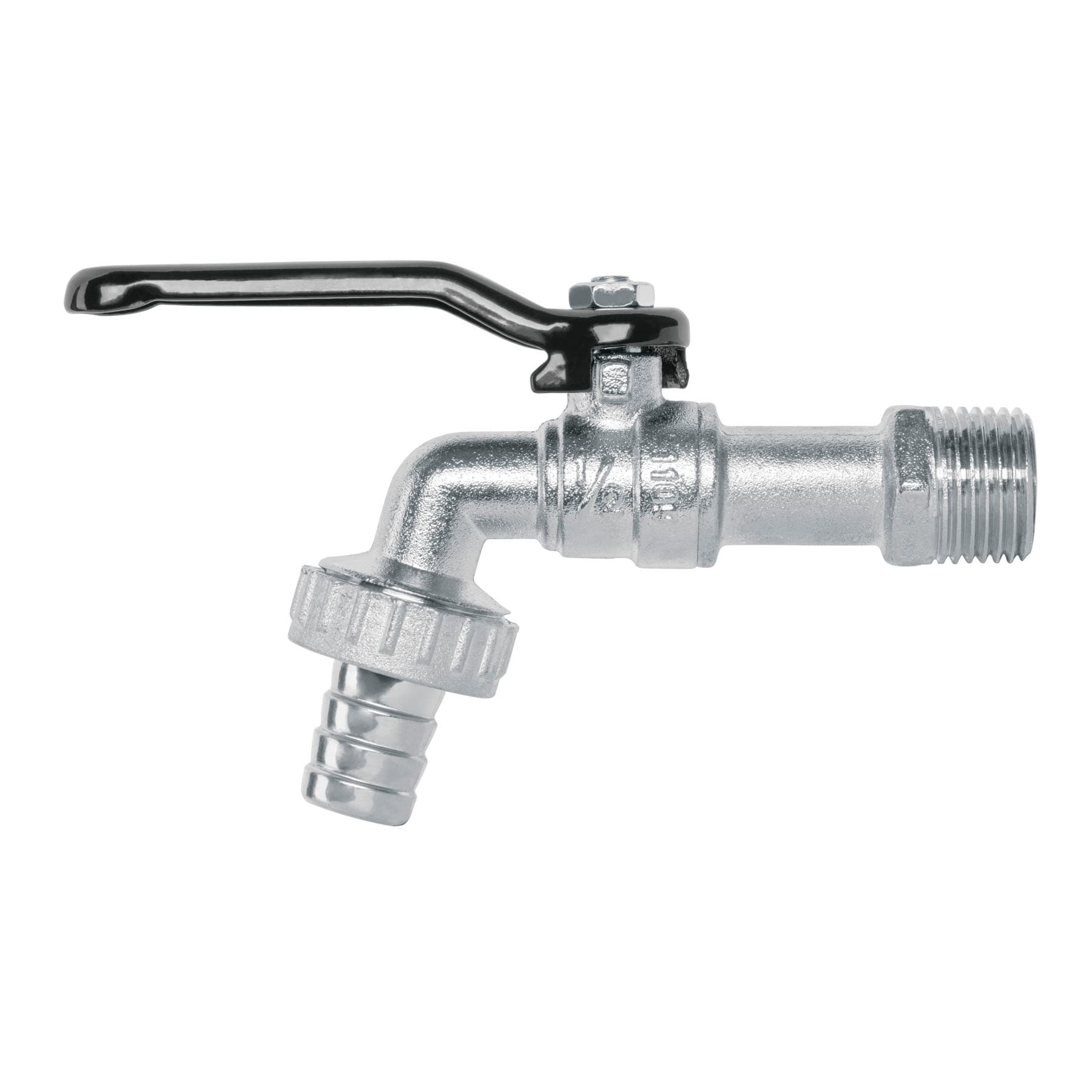 Llave de esfera, de zinc, 110 gr, entrada 1/2" BASIC, Foset, LLE-110Z, 49079
