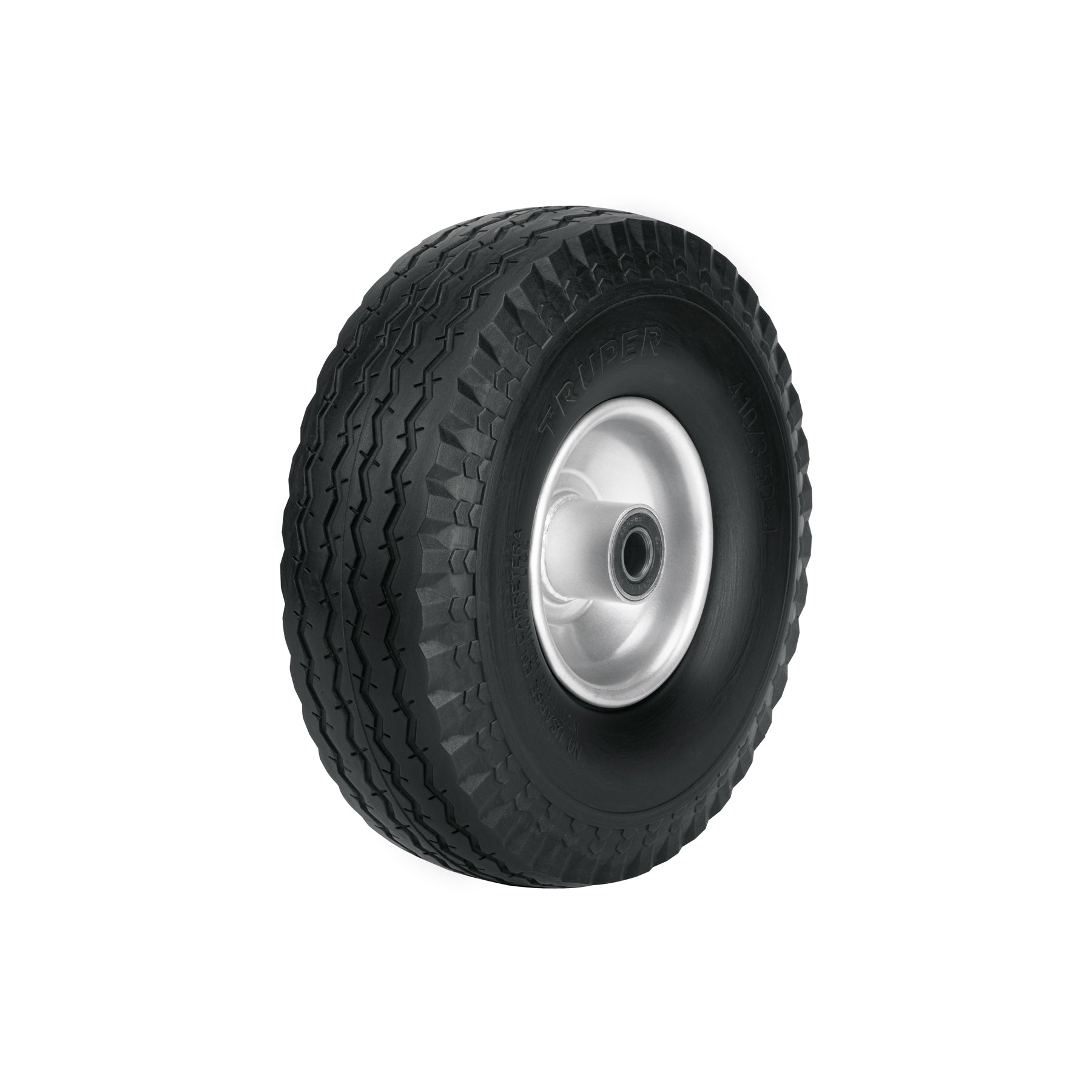 Rueda imponchable 10" para eje central, Truper