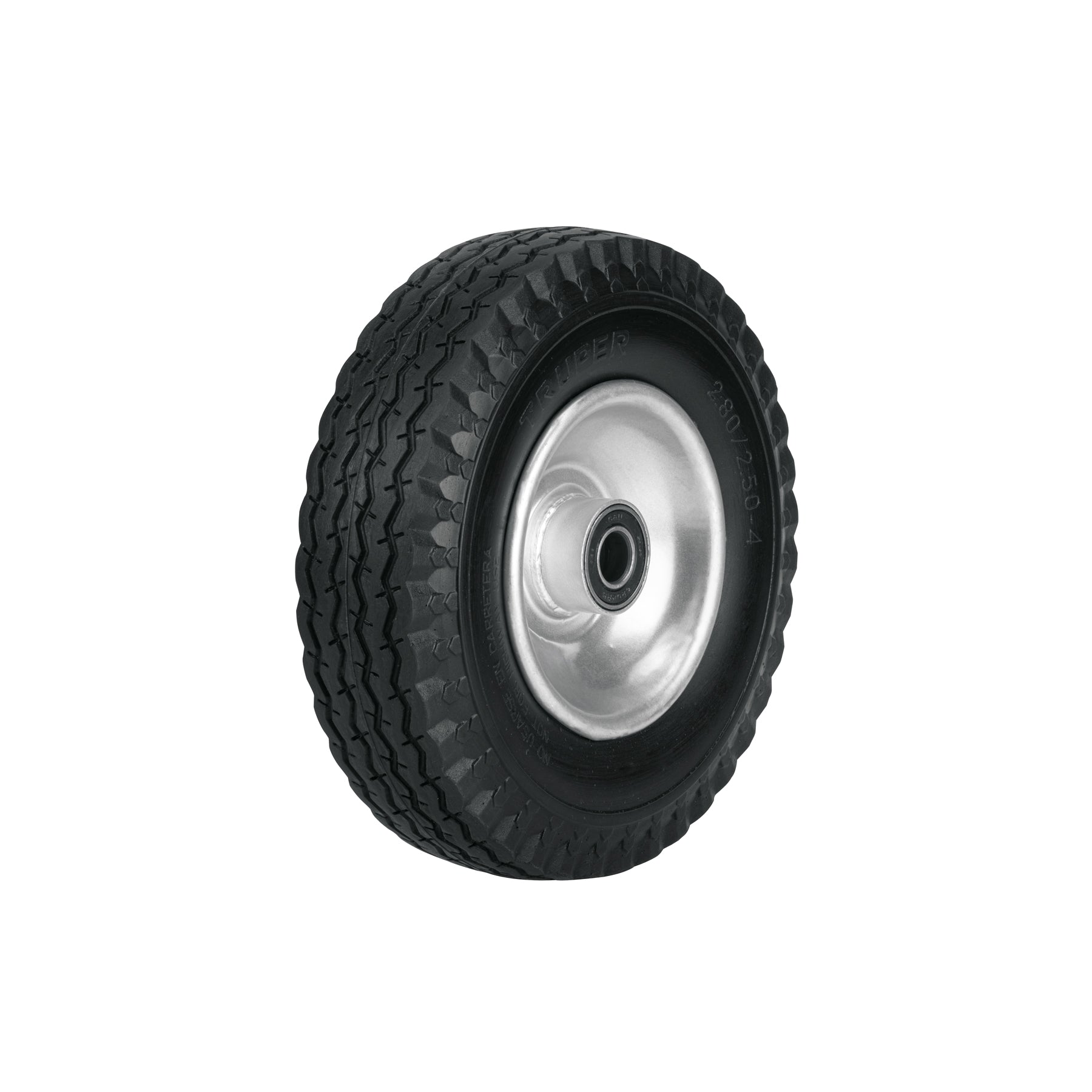 Rueda imponchable 8" para eje central, Truper