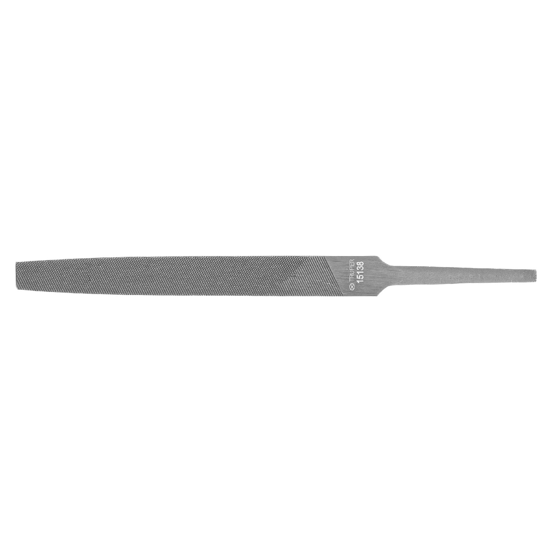 Lima plana bastarda 4", Truper