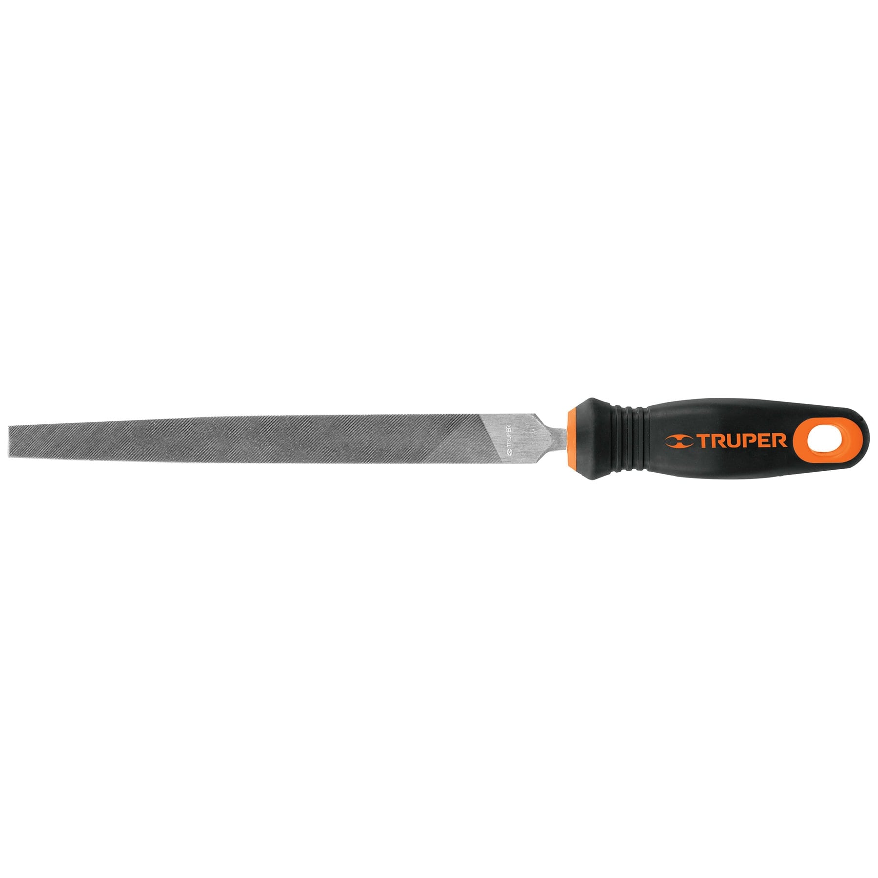 Lima plana muza 8" con mango doble inyección, Truper