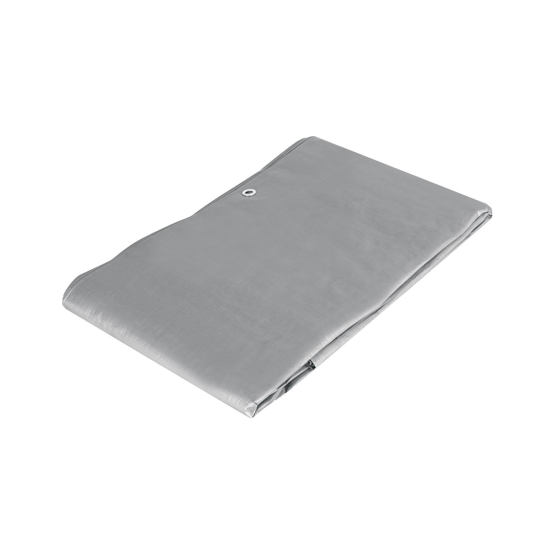 Lona de polietileno reforzada 4 x 5 m, gris, 180g/m2, Truper
