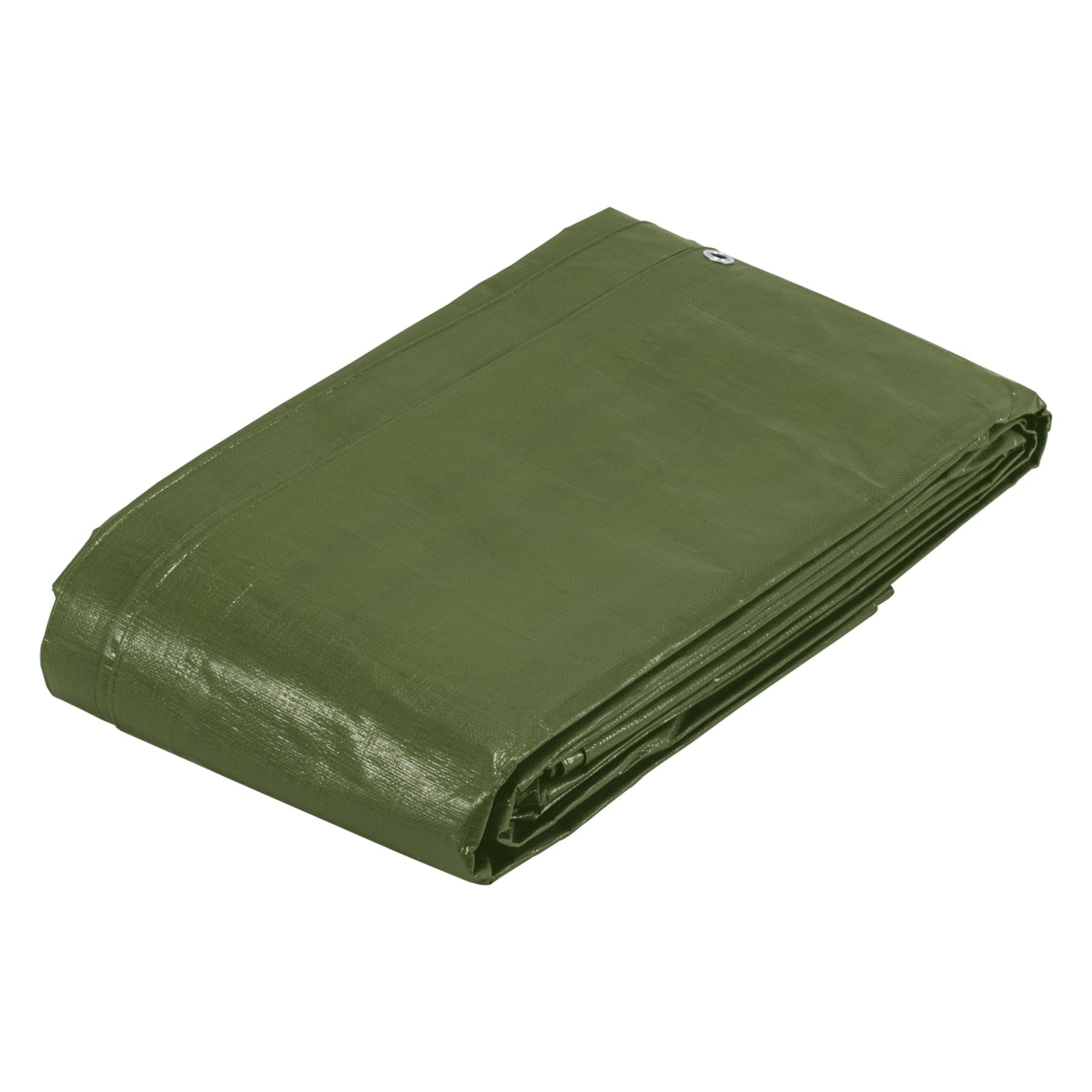 Lona uso rudo 5 x 6 m, verde olivo, 240 g/m2, Truper Expert