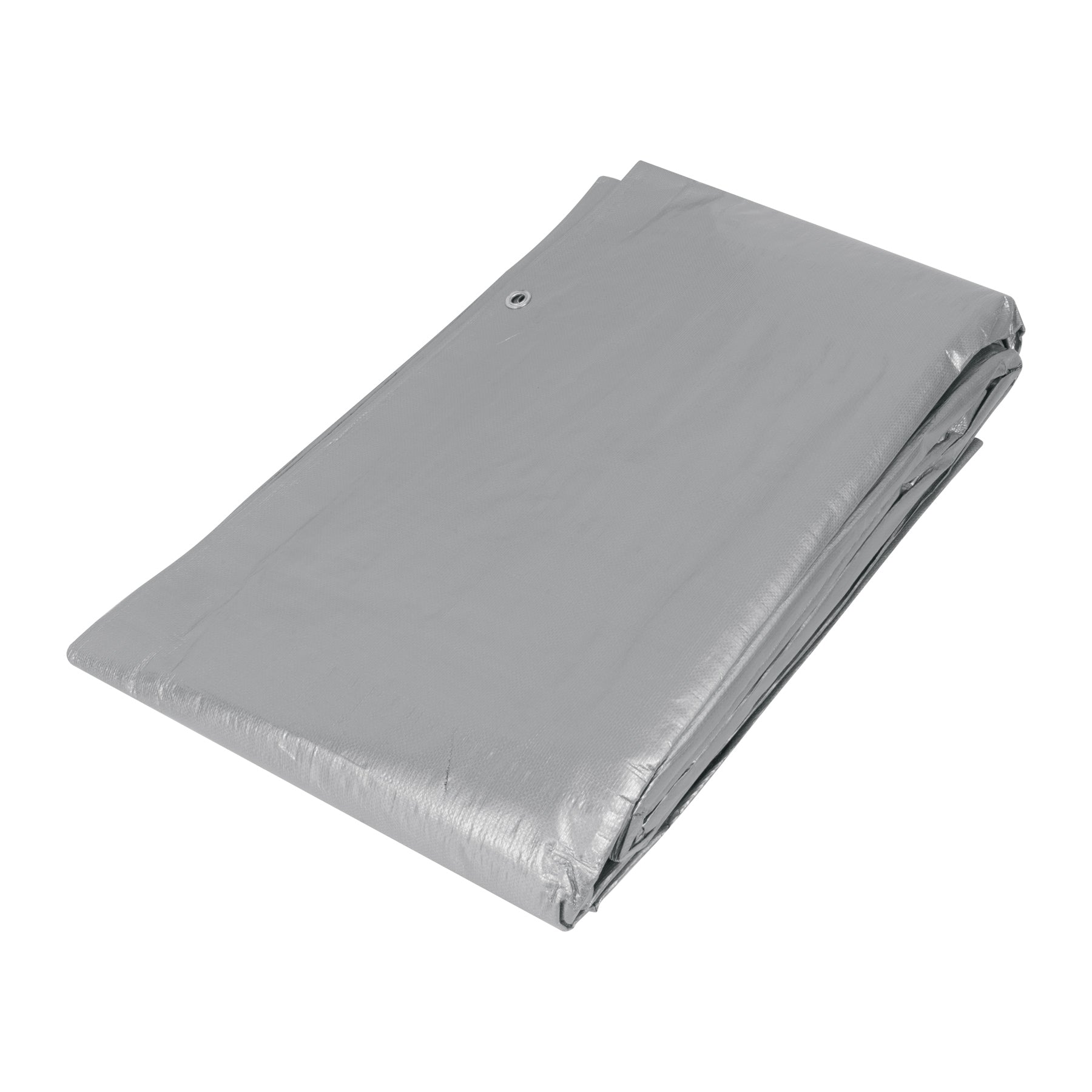 Lona de polietileno reforzada 6 x 6 m, gris, 180g/m2, Truper
