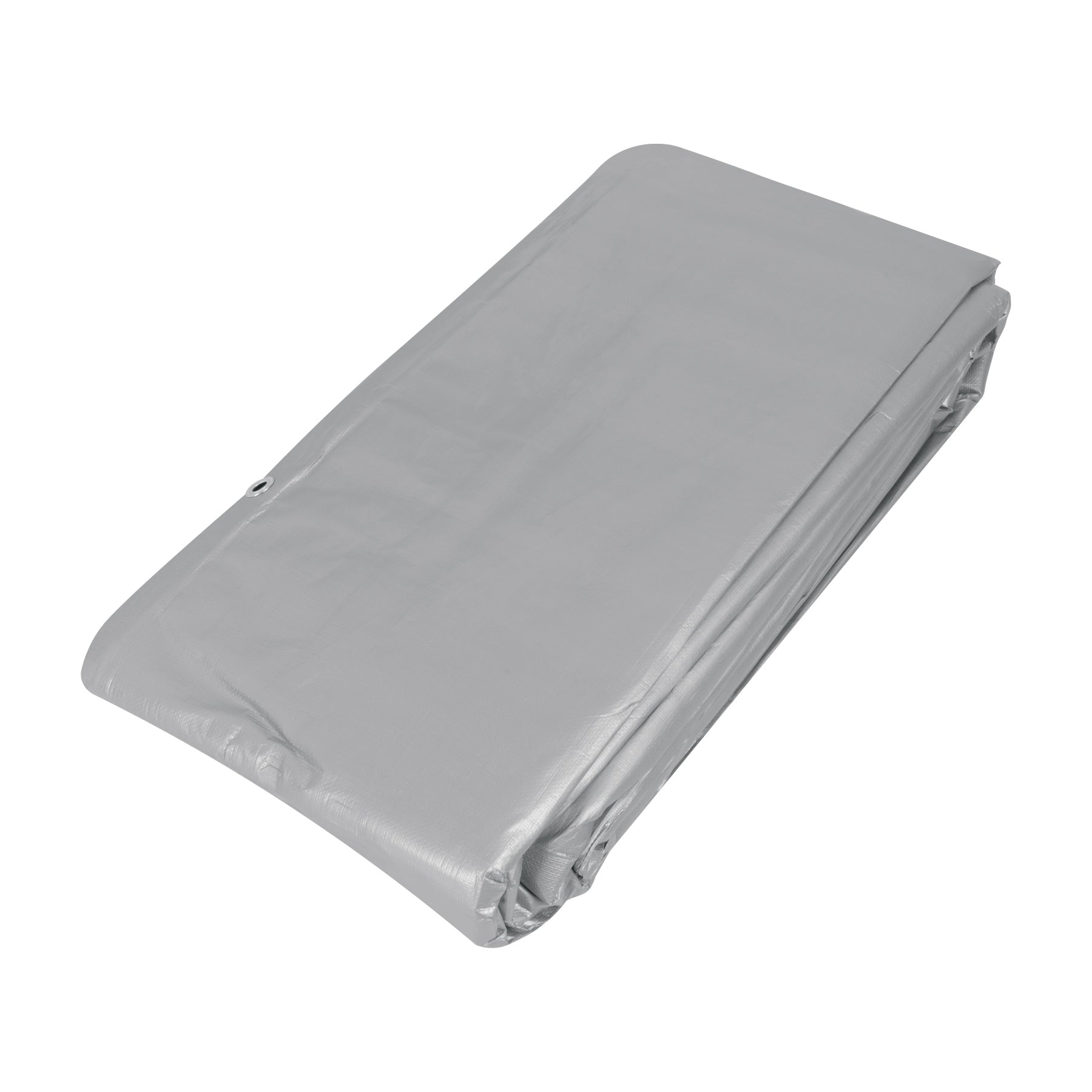 Lona de polietileno reforzada 6 x 9 m, gris, 180g/m2, Truper