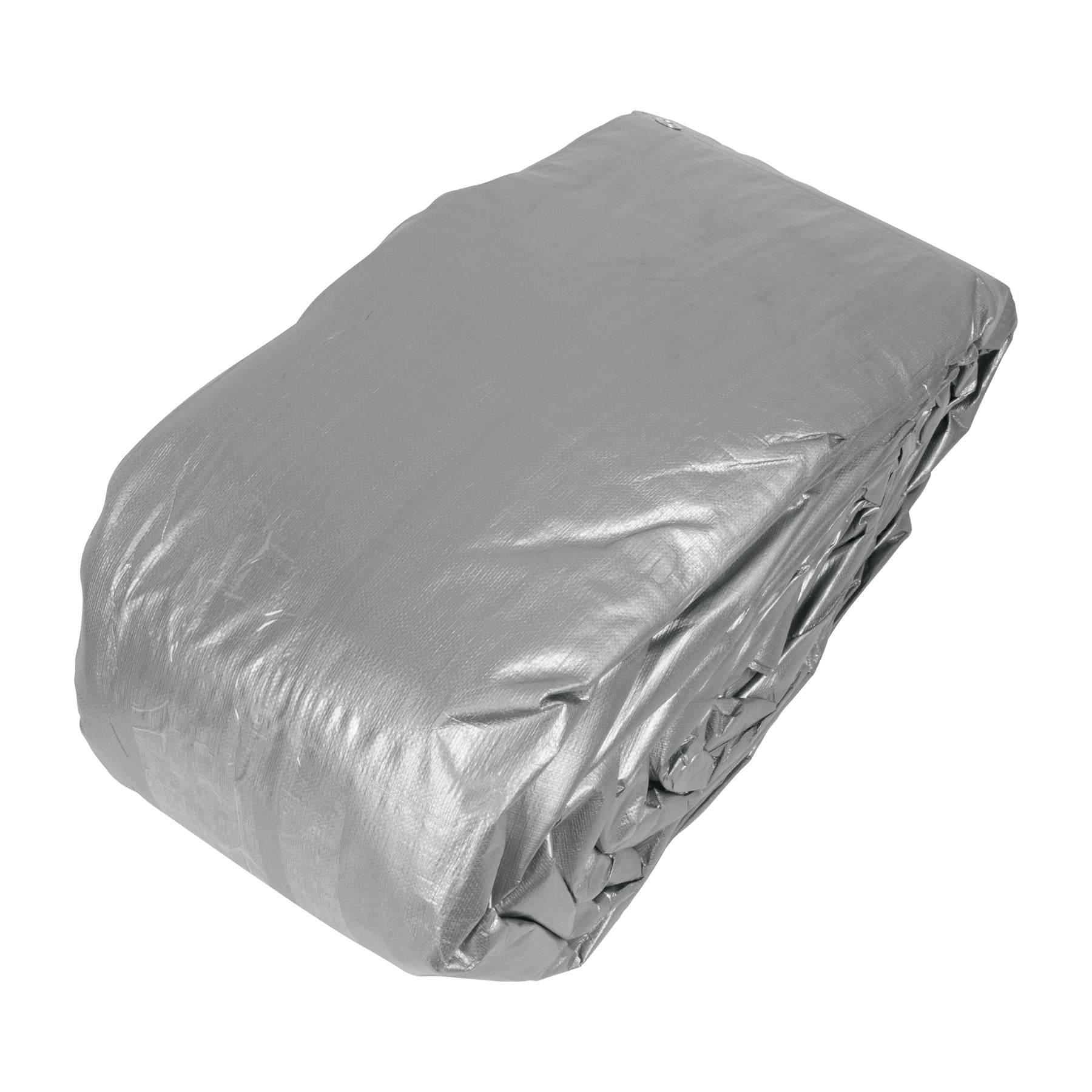 Lona de polietileno reforzada 9x14 m, gris, 180g/m2, Truper