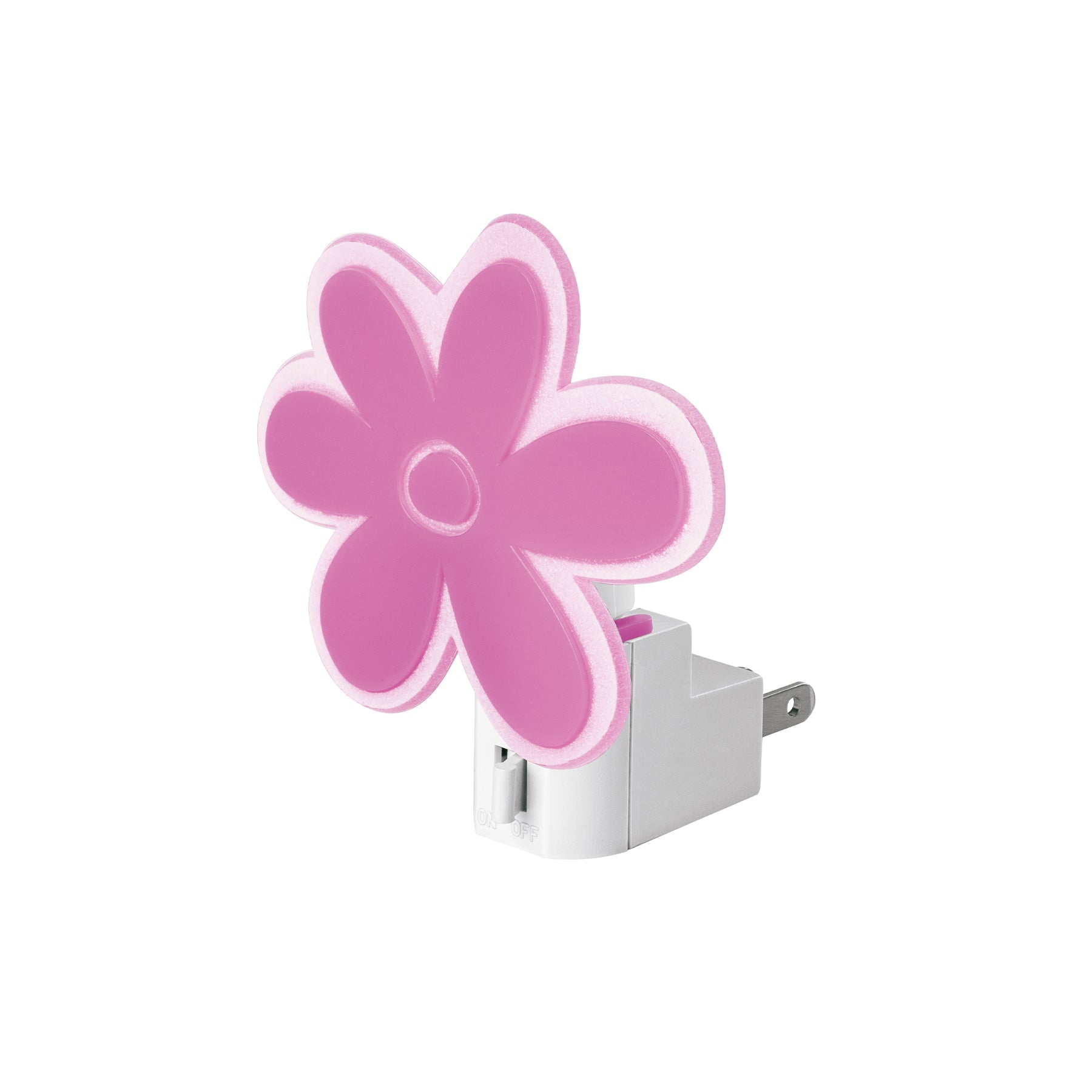 Luz de noche con lámpara E12, flor, Volteck, LUZ-01, 46130