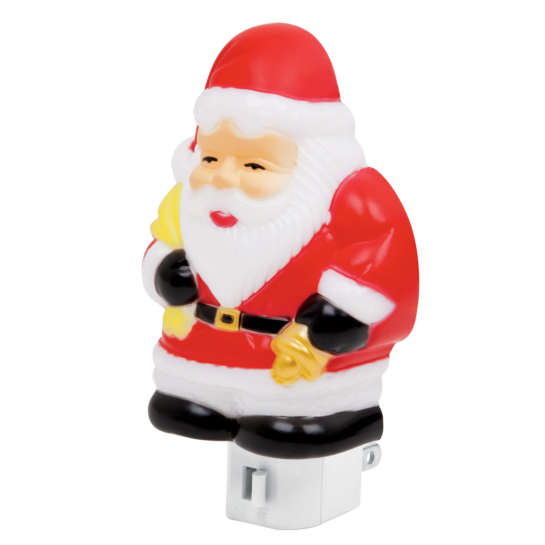 Luz de noche con lámpara E12, Santa Claus, Volteck, LUZ-07, 46136