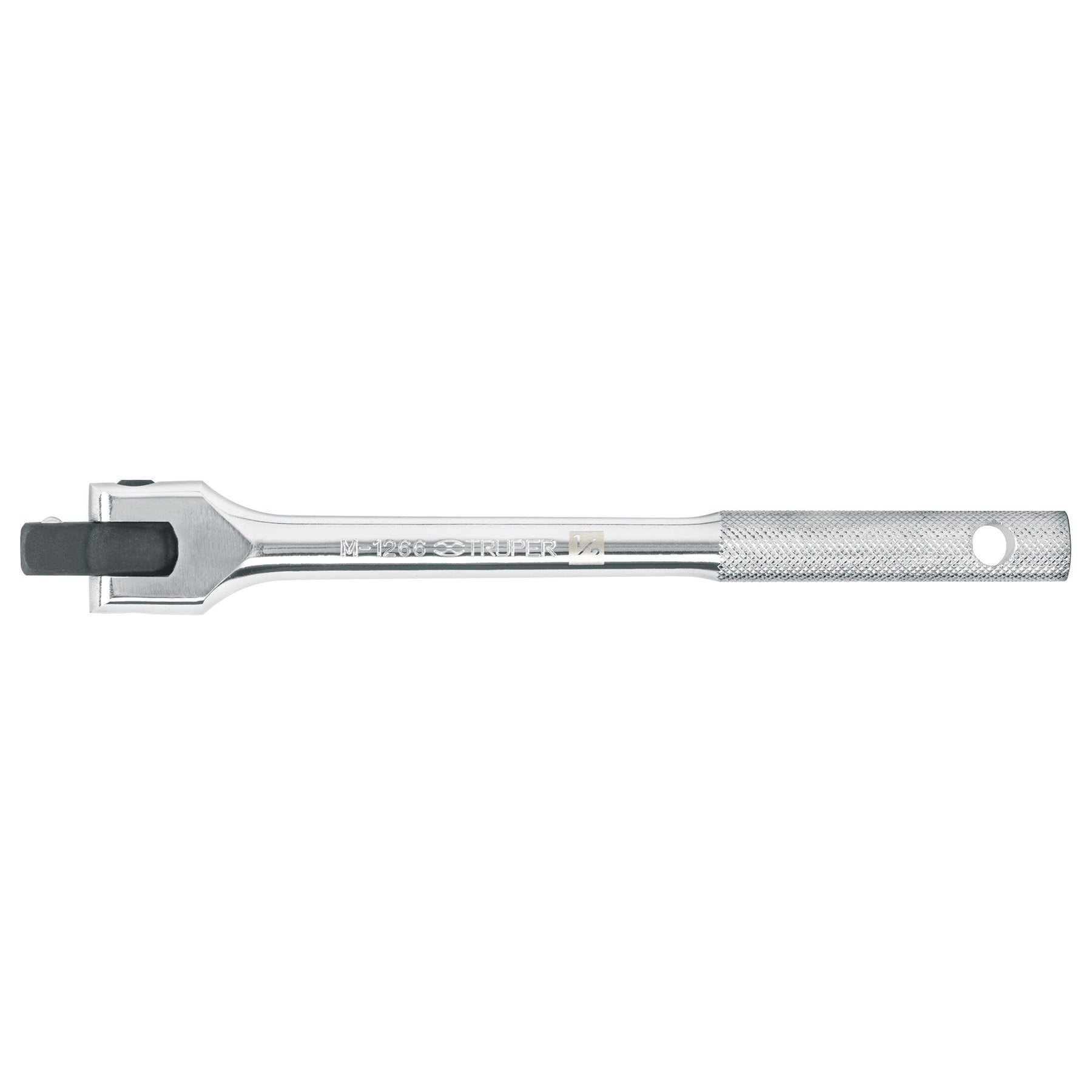 Mango articulado con cuadro de 1/2", largo 10", Truper