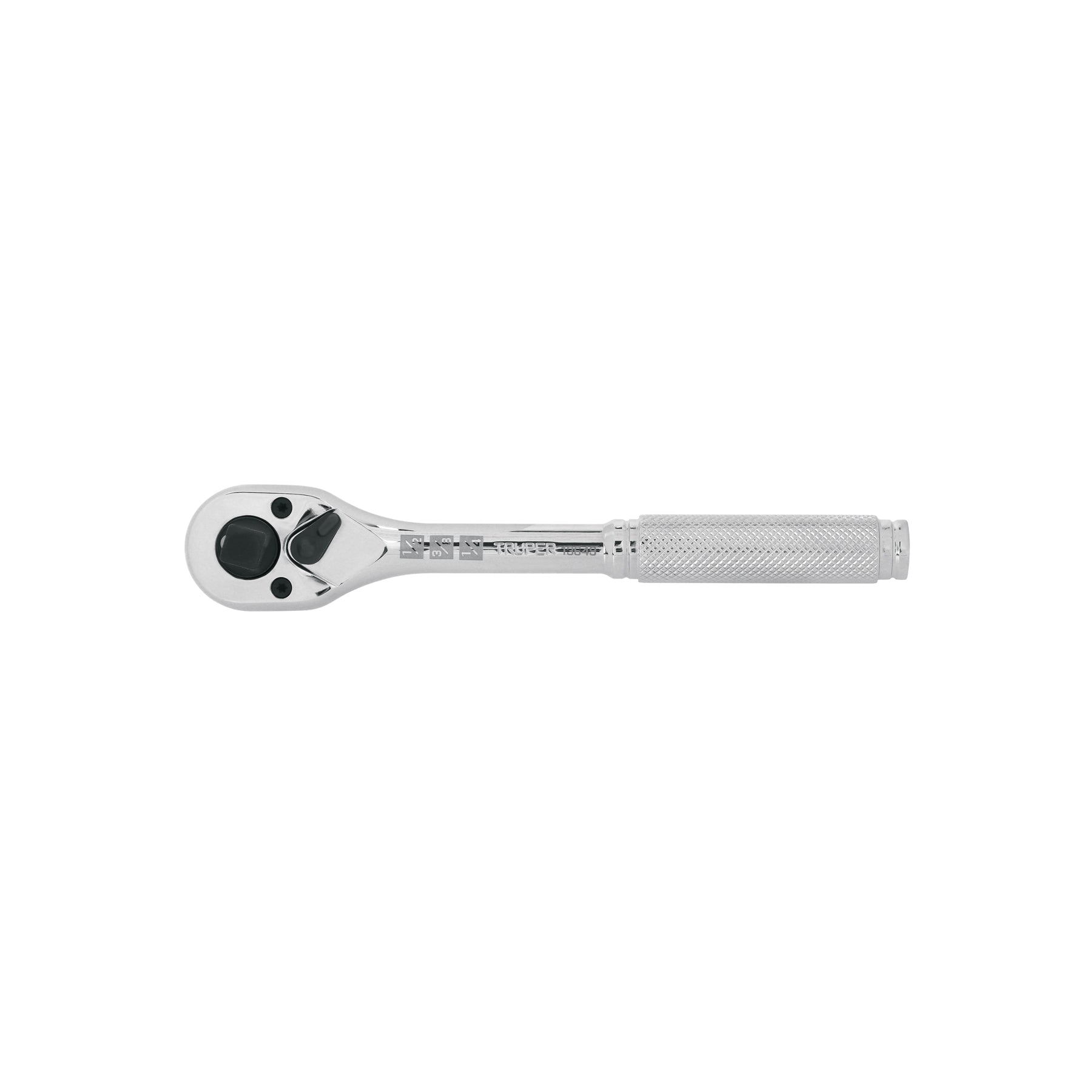 Matraca triple cuadros 1/4", 3/8" y 1/2", Truper