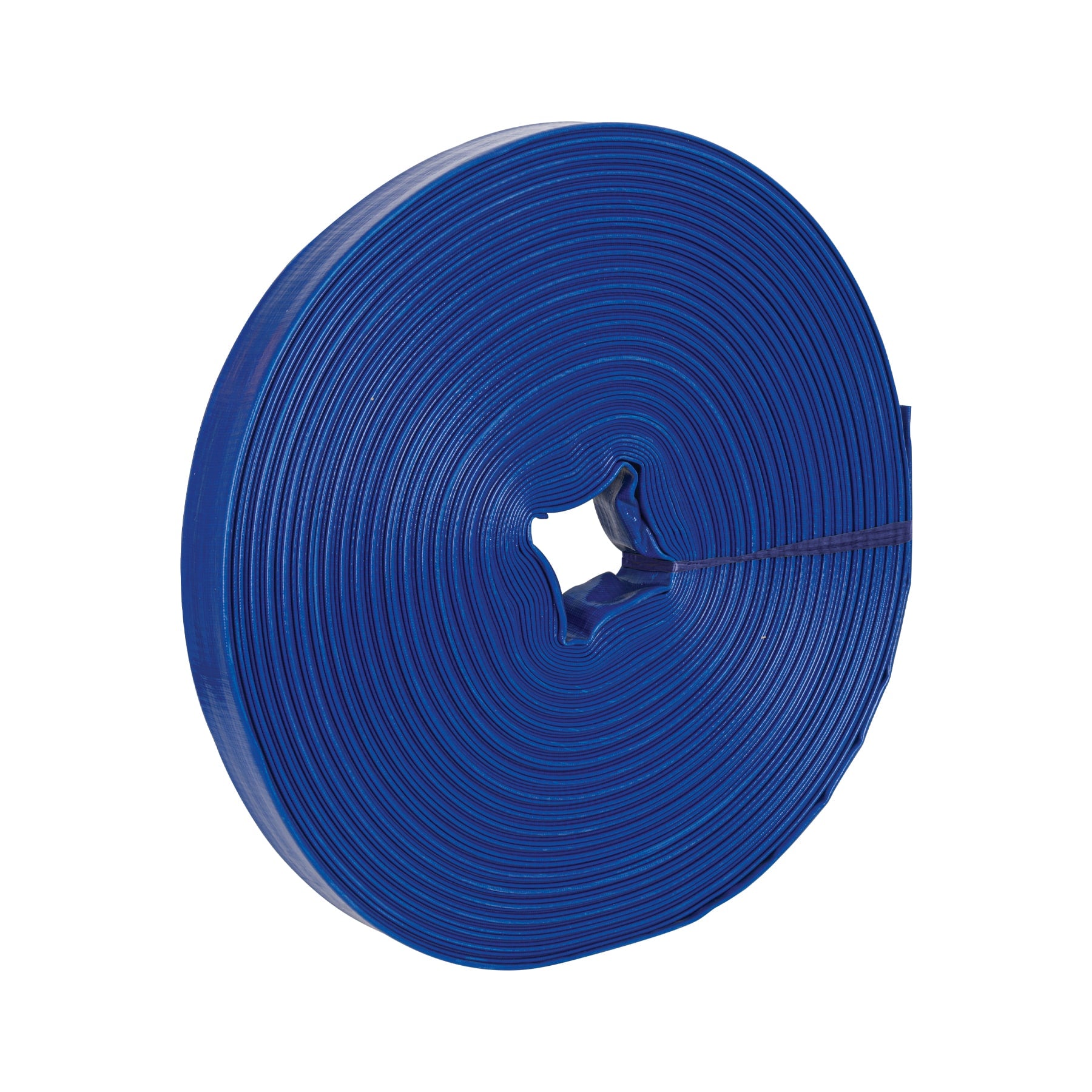 Rollo de manguera plana de 1.5"x100m de descarga para motobomba