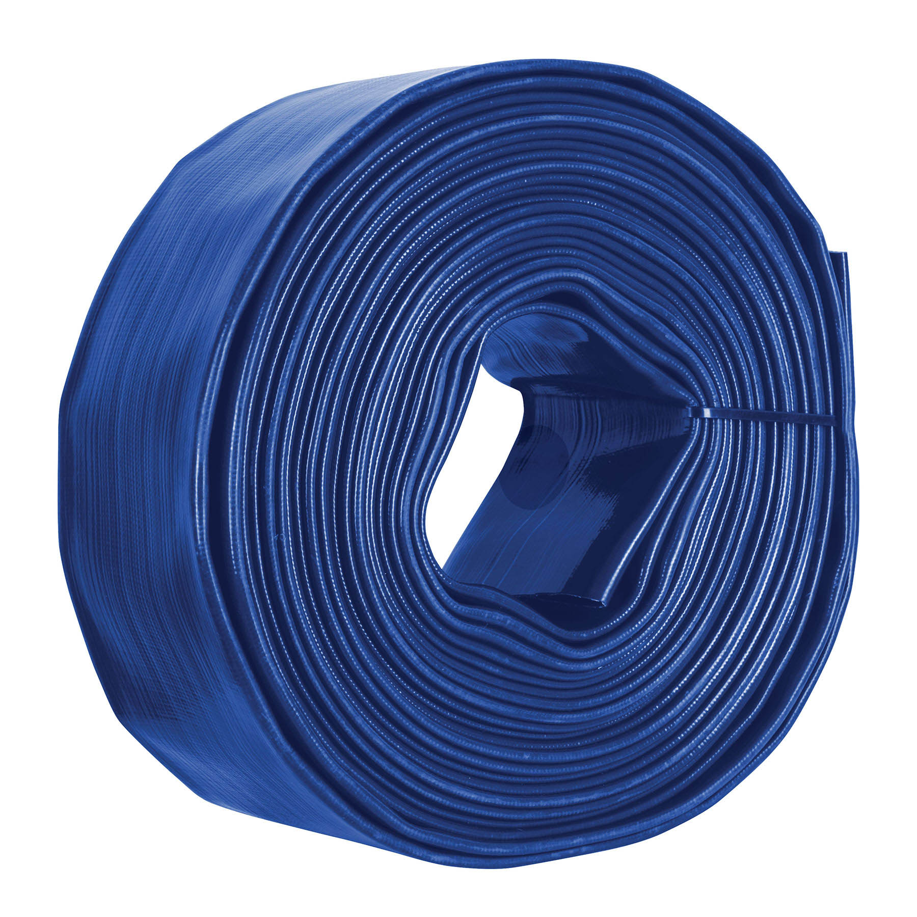 Rollo de manguera plana de 3" x 100m de descarga para motobomba