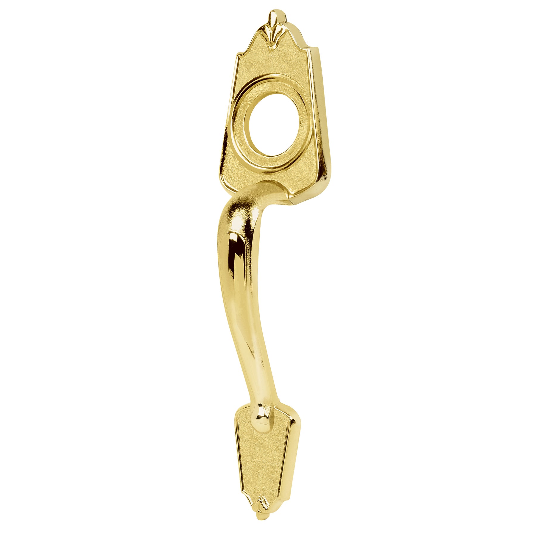 Chapetón metálico para puerta, acabado latón brillante, Hermex, MADE-1, 43650