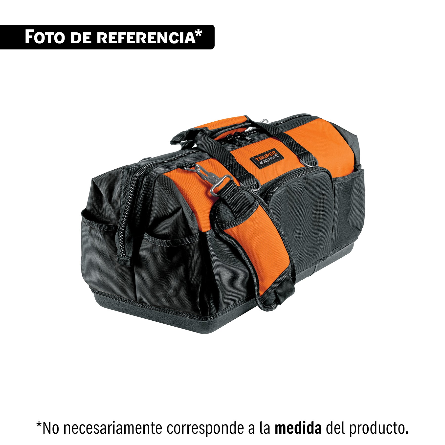 Maleta portaherramientas 16", base plástica, Expert, MALE-16X, 104250