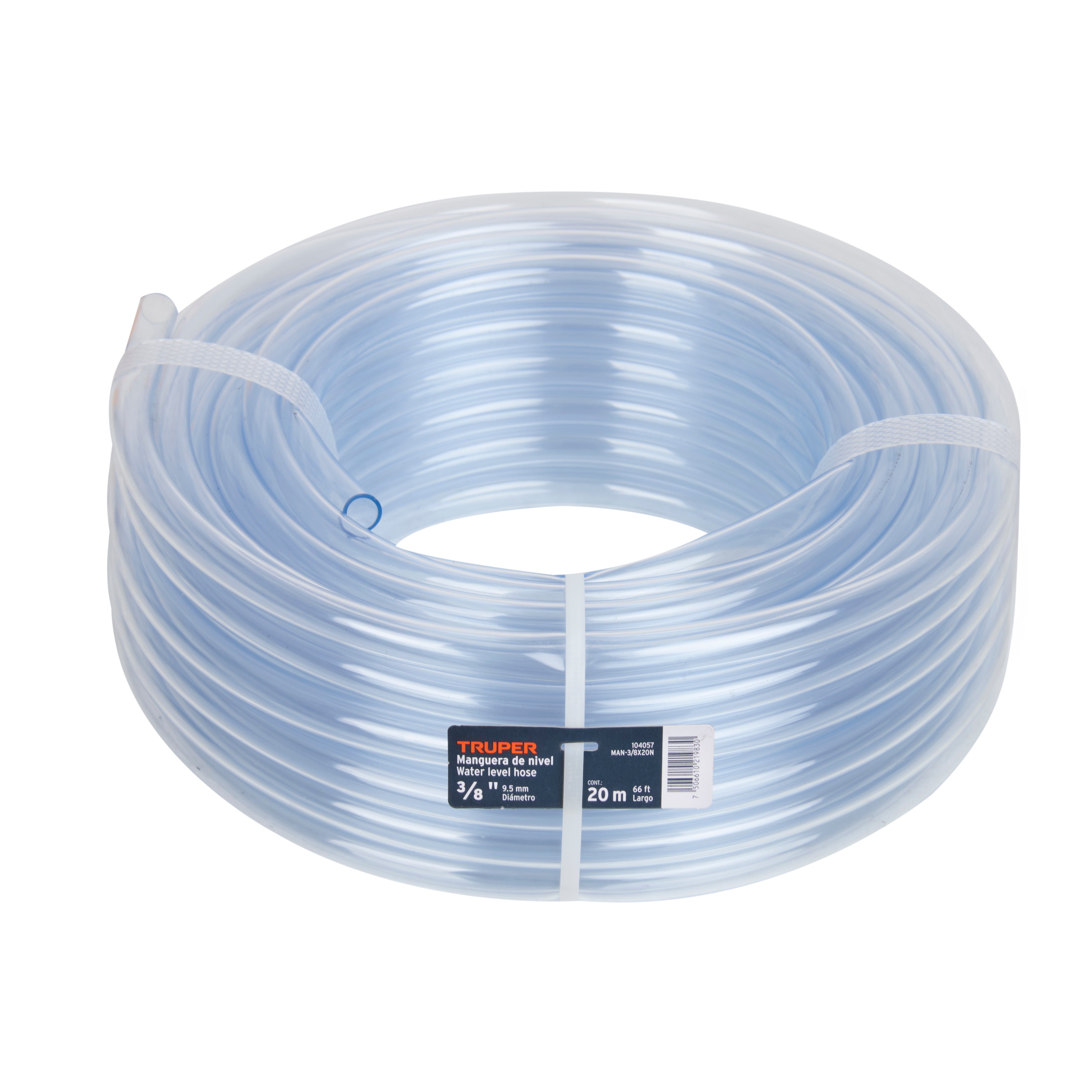 Manguera de Nivel, 3/8", rollo de 20m, Truper