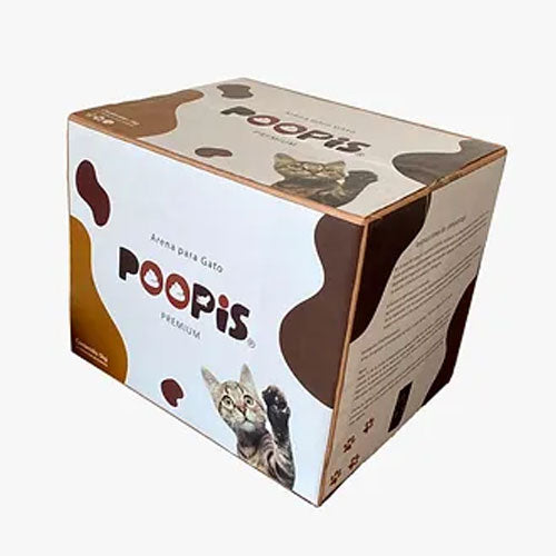 Arena para gatos POOPIS presentacin 5 kg