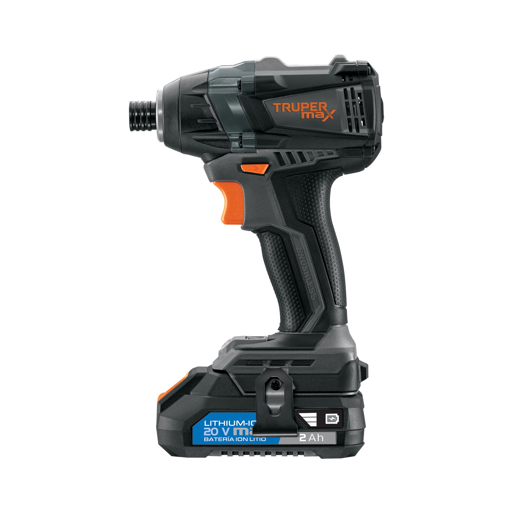 Destornillador de impacto, 20V, 2 baterías 2Ah, MAX