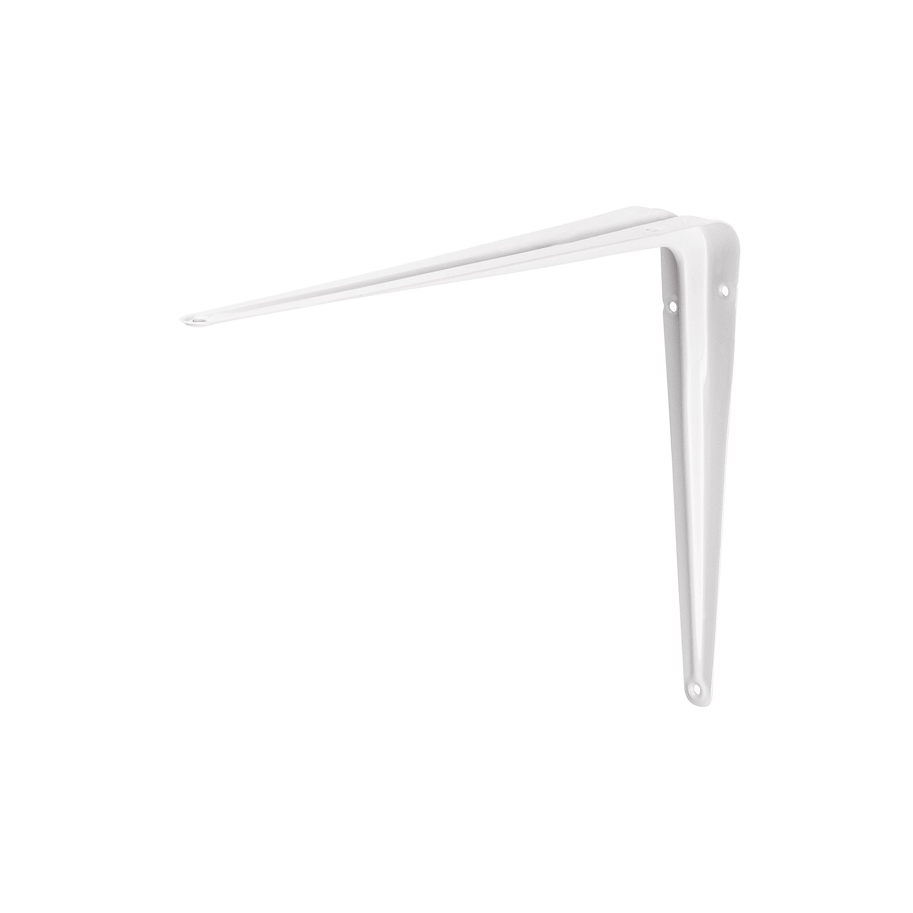 Ménsula de acero blanca 8 x 10", Fiero