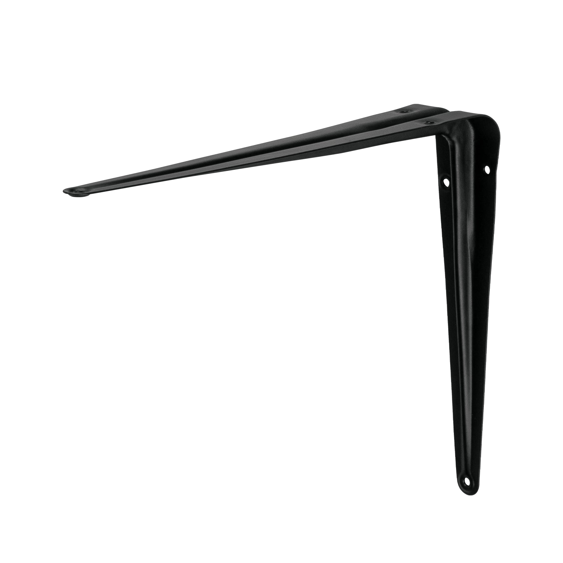 Ménsula de acero negra 8" x 10", Fiero