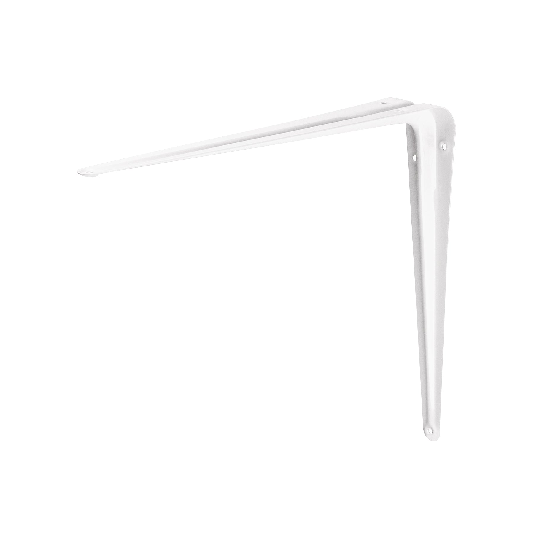 Ménsula de acero blanca 10 x 12", Fiero