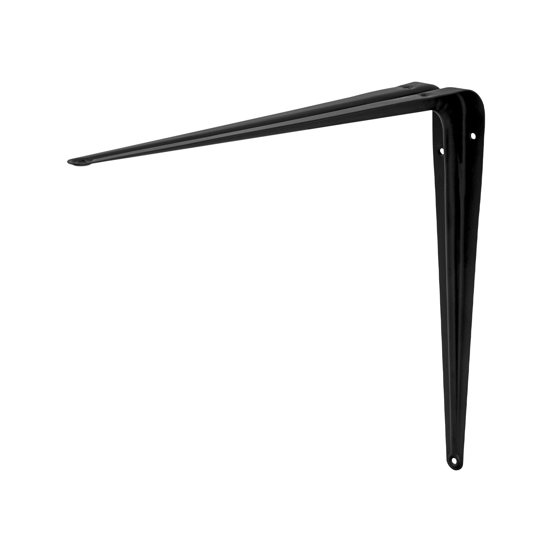 Ménsula de acero negra 12 x 14", Fiero