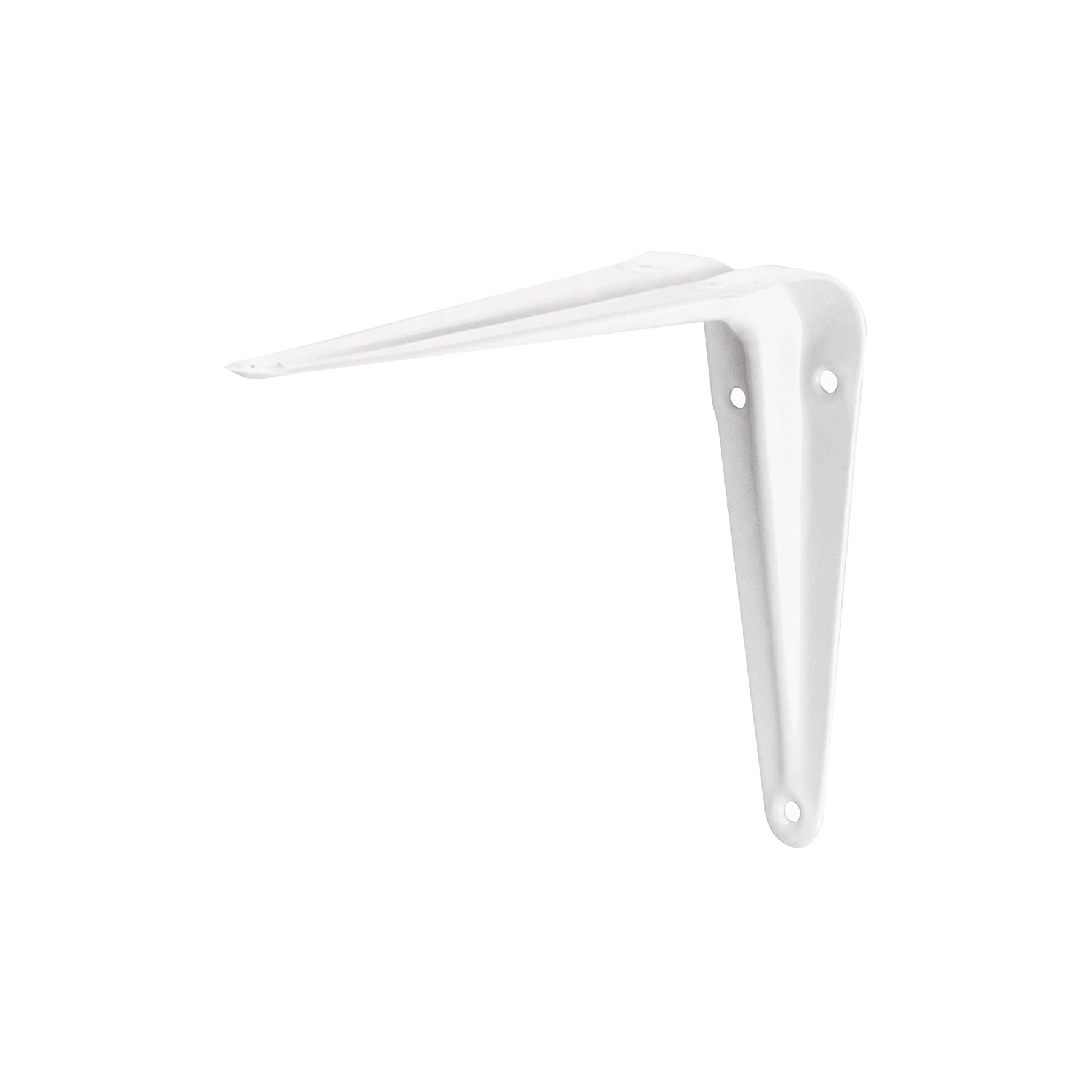 Ménsula de acero blanca 4 x 5", Fiero