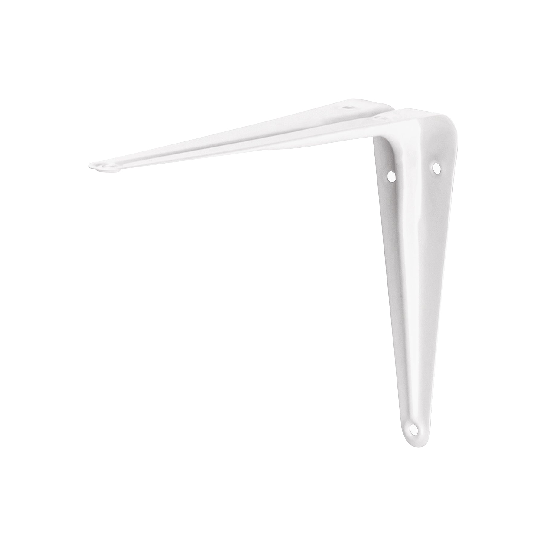 Ménsula de acero blanca 5 x 6", Fiero