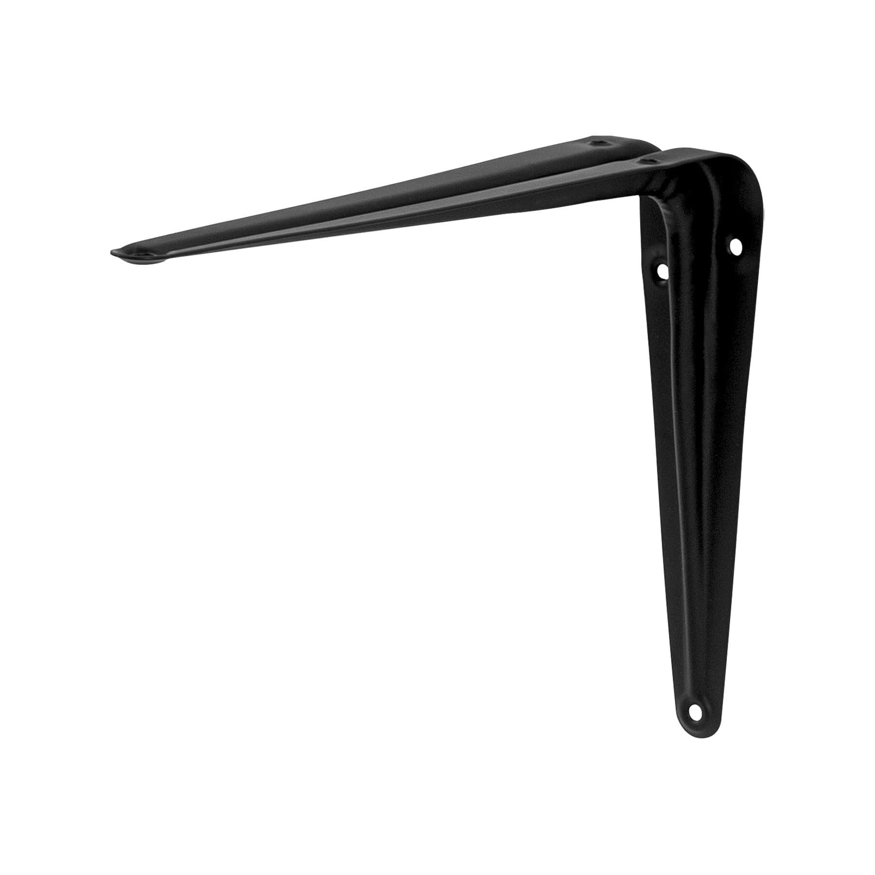 Ménsula de acero negra 6 x 8", Fiero