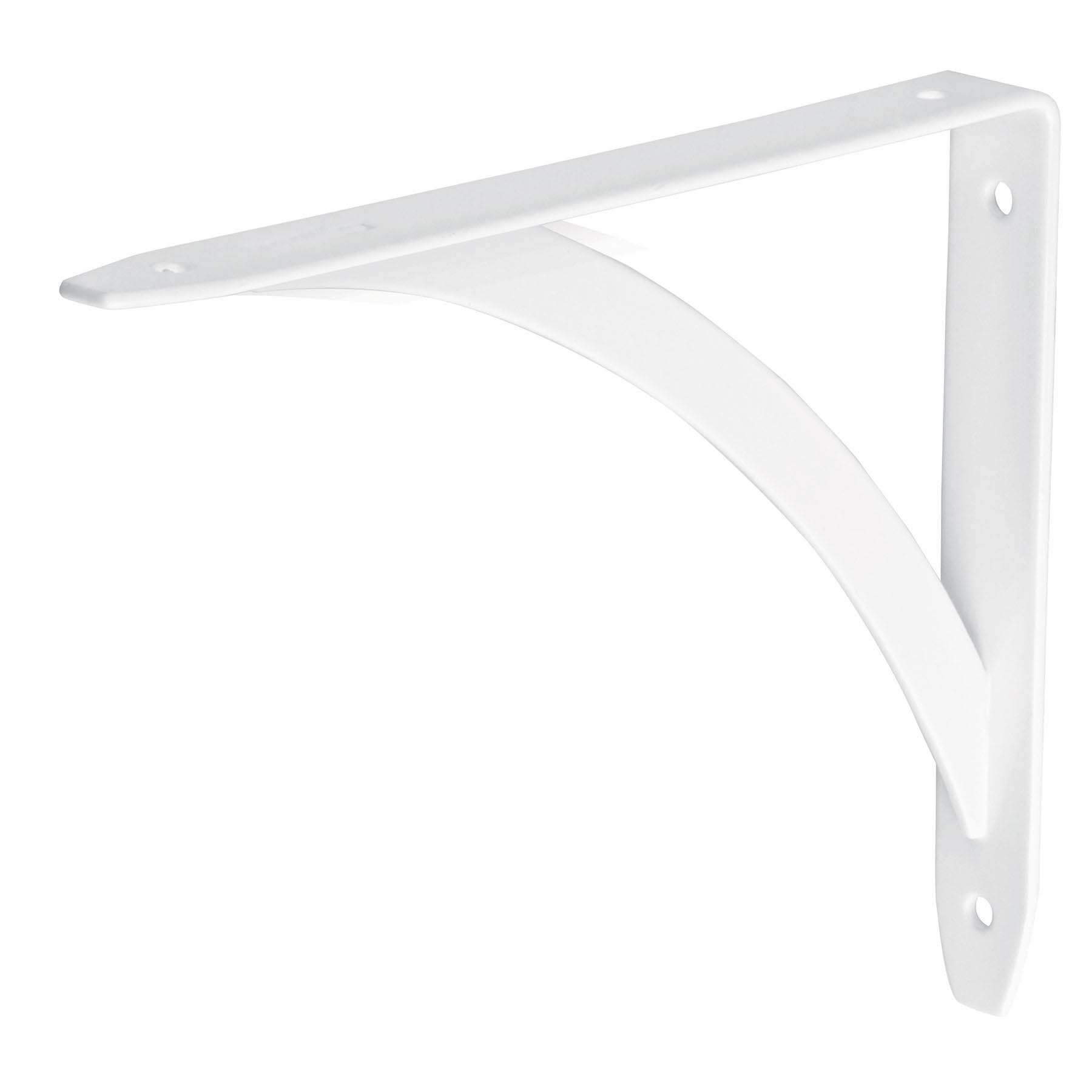 Ménsula reforzada blanca 5 x 7" diseño barra, Fiero