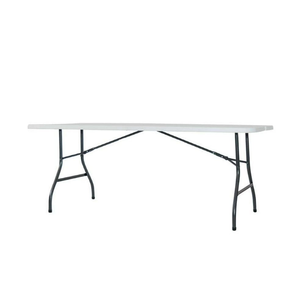 Mesa Rectangular Oskar180 Portafolio Blanco-Gris 1.83 M Zown