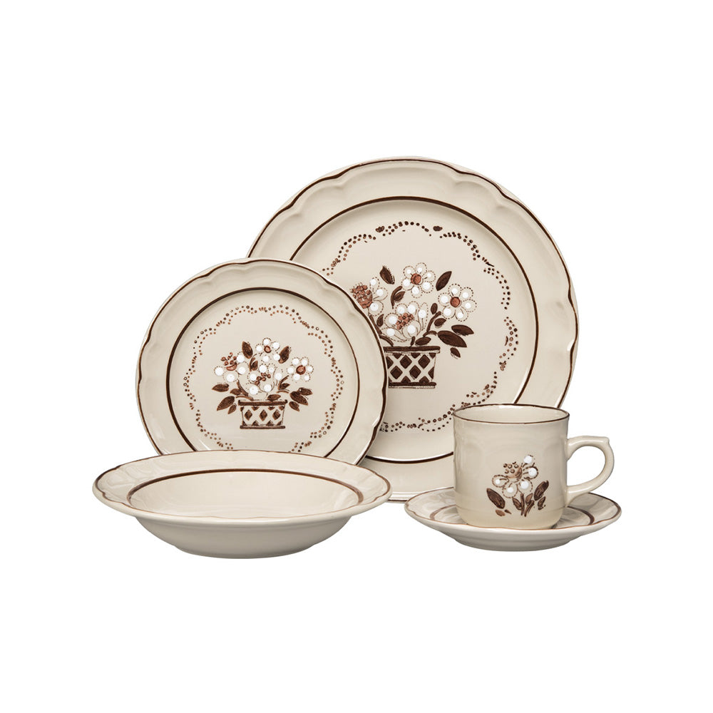 Vajilla 30 Flor De OtoñO Santa Anita