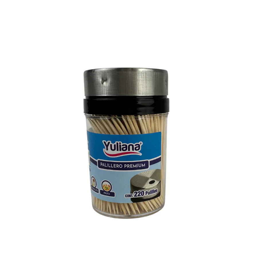 Palillero Con Dispensador De Acero Inox