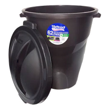 Bote Para Basura Con Tapa Sanzon 62 L