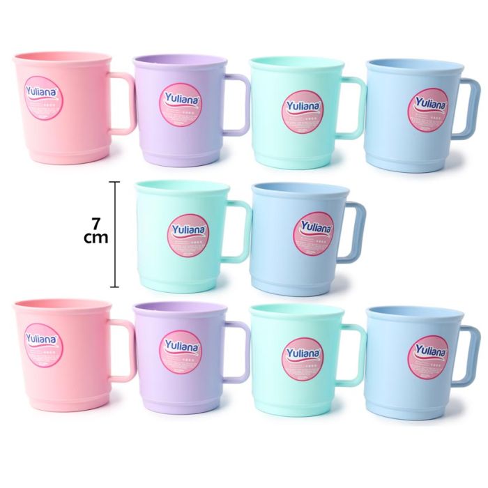 Melaplast Taza Color Pastel 400Ml