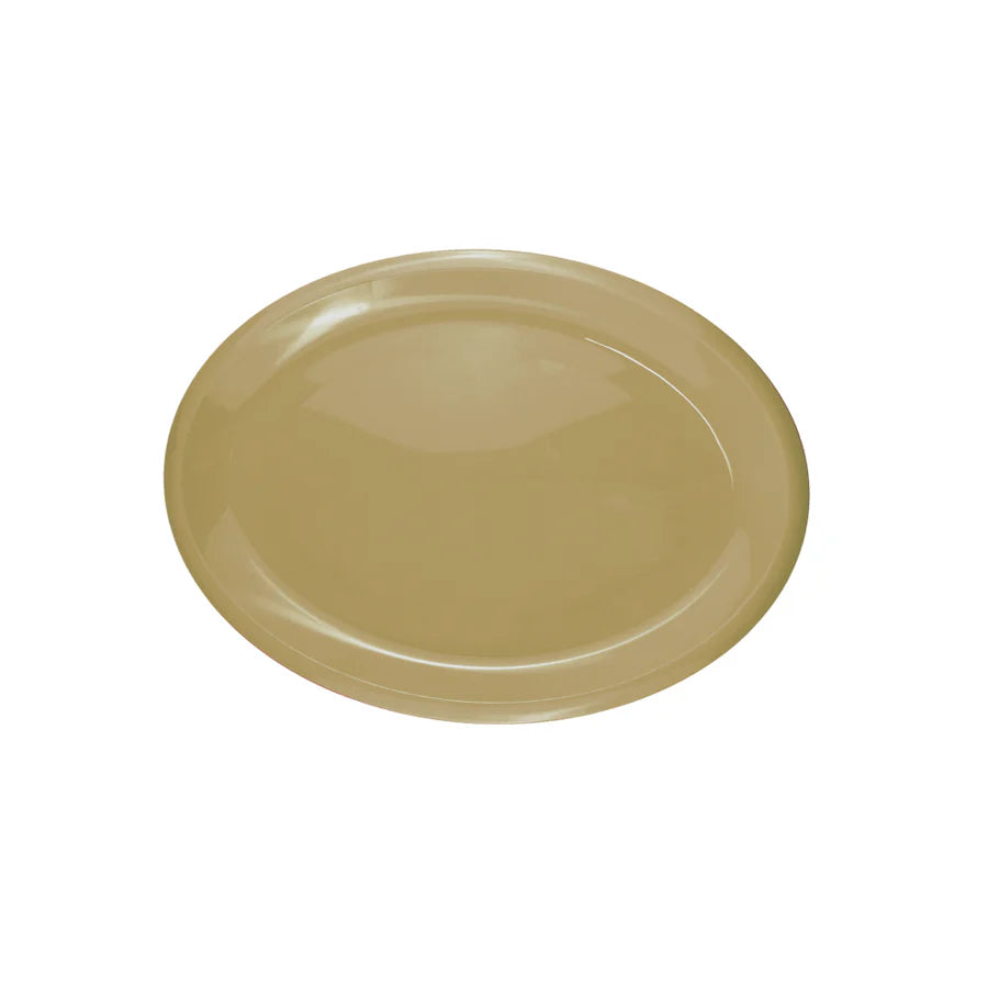 Melaplast Plato Ovalado TampiqueñO Beige 11"