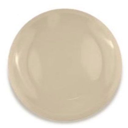 Melaplast Plato Extendido Beige 9.5"