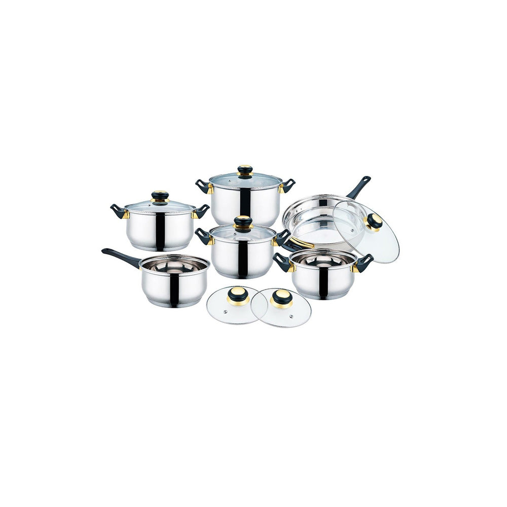 Bateria De Cocina Fernanda - 12 Piezas - Fraciel