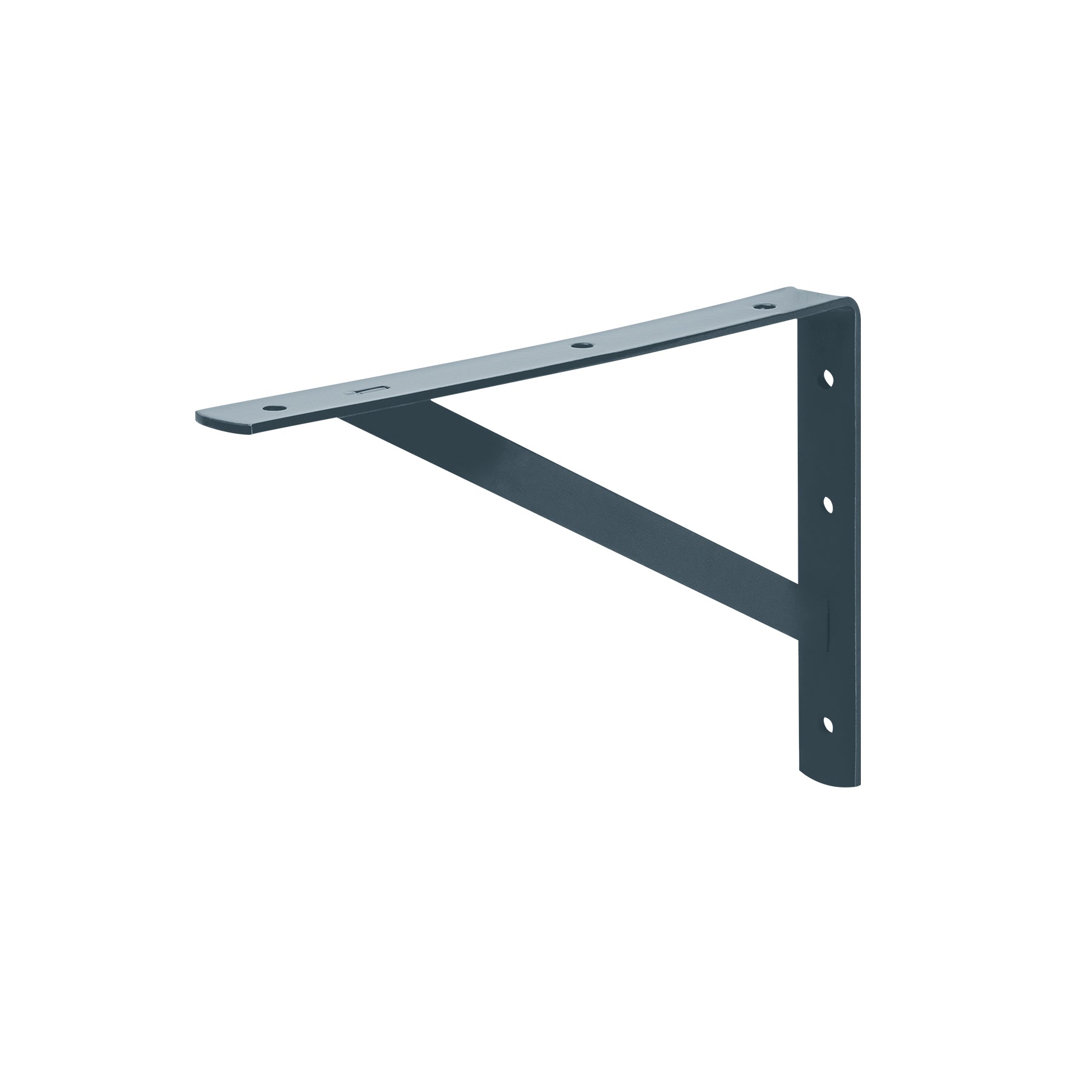 Ménsula de acero reforzada gris 8 x 12", Fiero