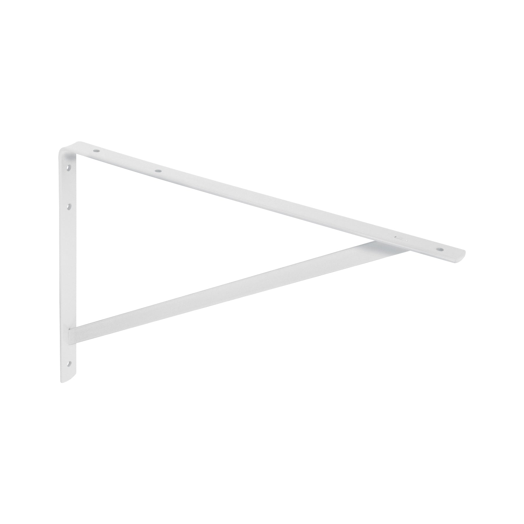 Ménsula de acero reforzada blanca 13 x 20", Fiero