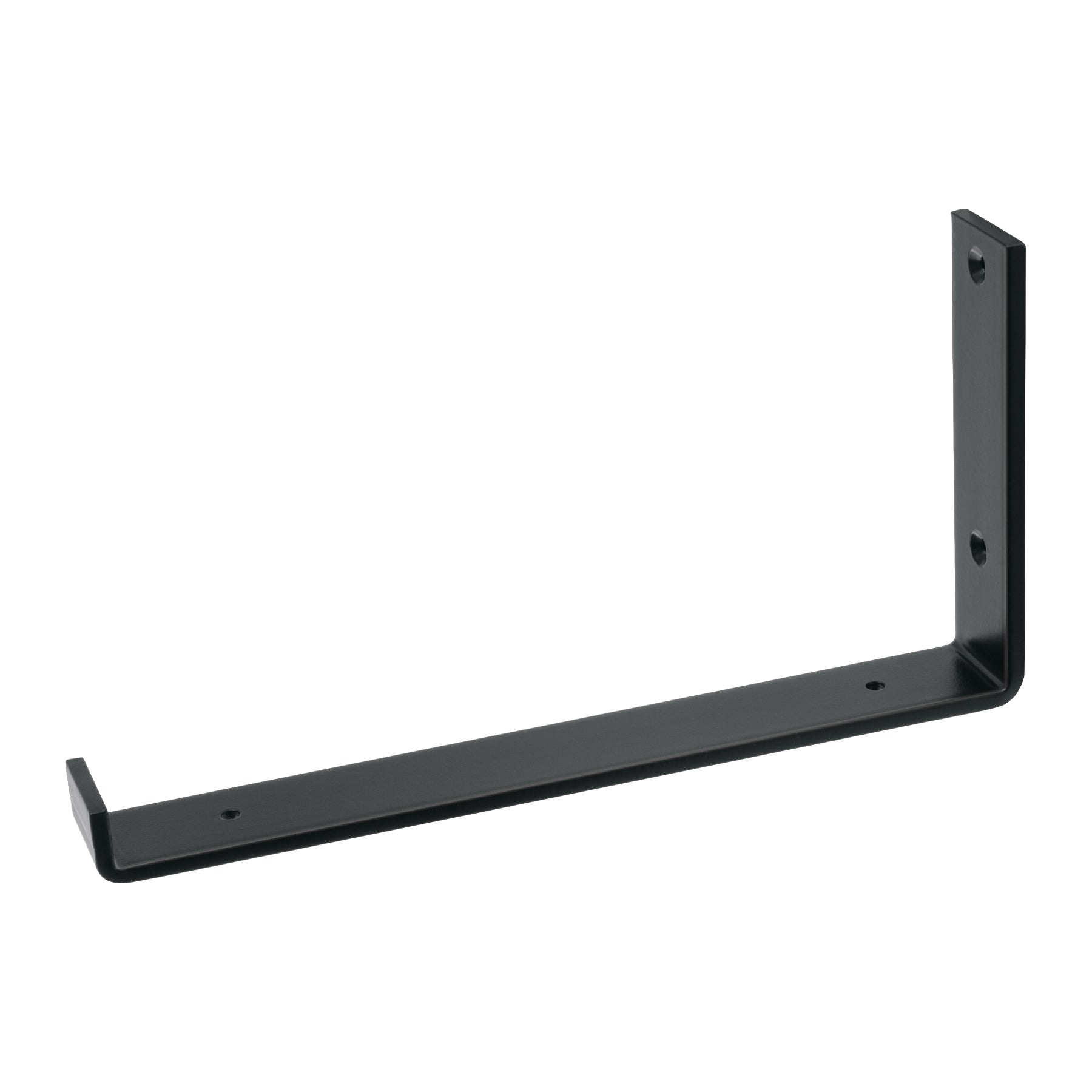 Ménsula vintage de acero negra 6 x 12", Fiero