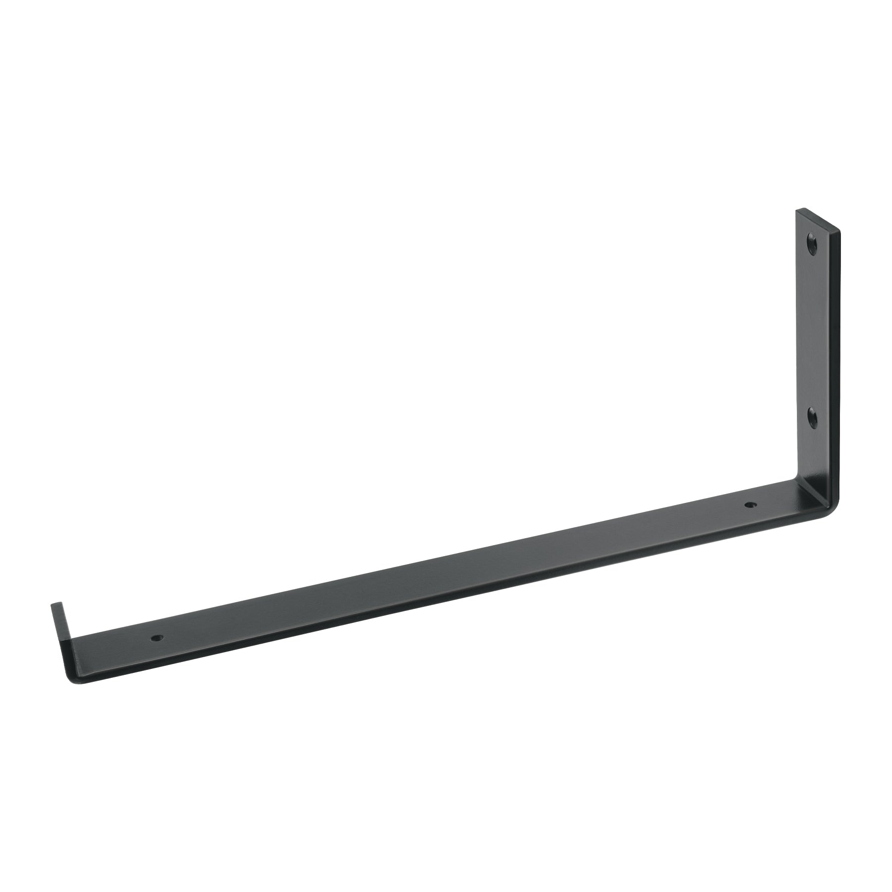 Ménsula vintage de acero negra 6 x 16", Fiero