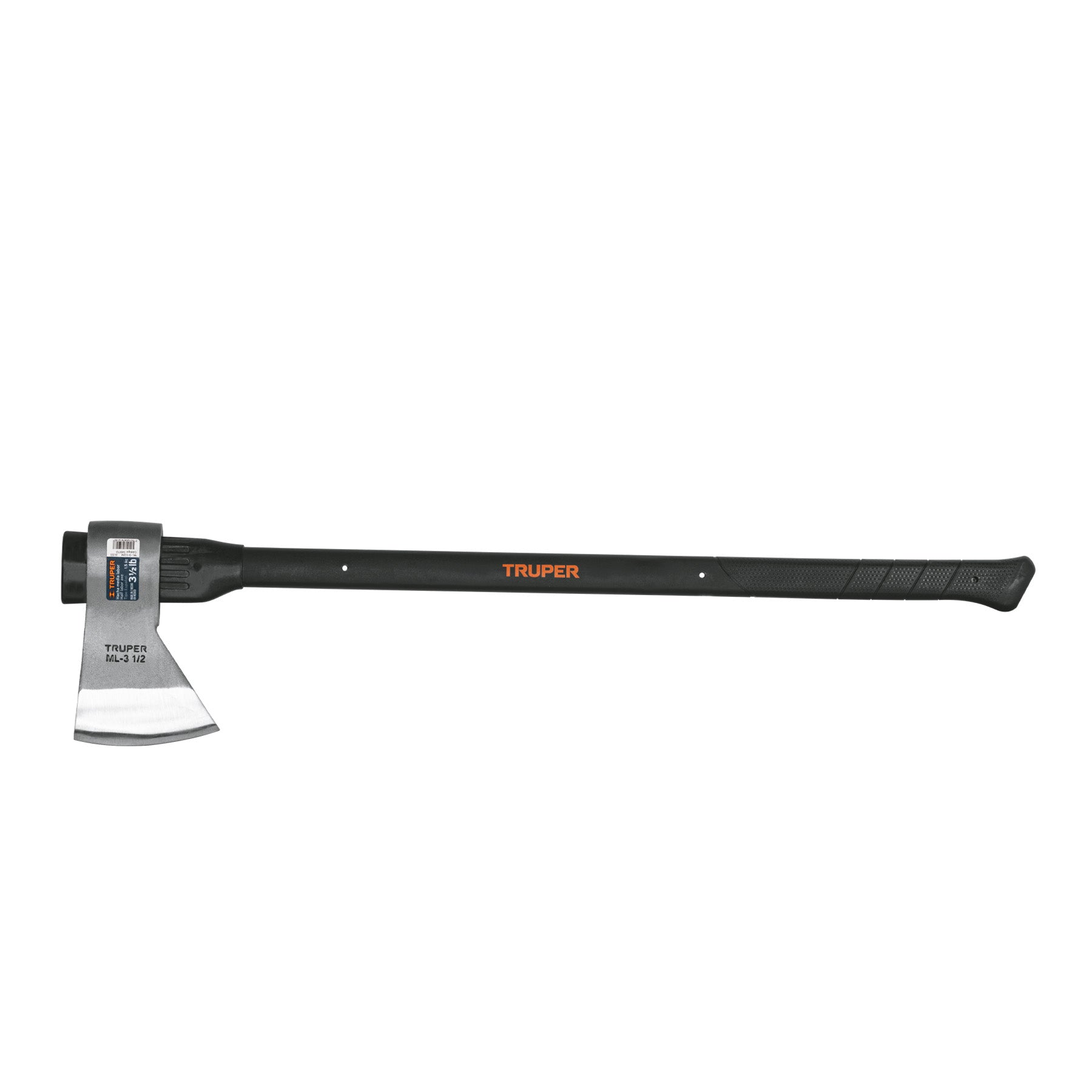Hacha media labor 3-1/2 lb, mango de fibra de vidrio 36"