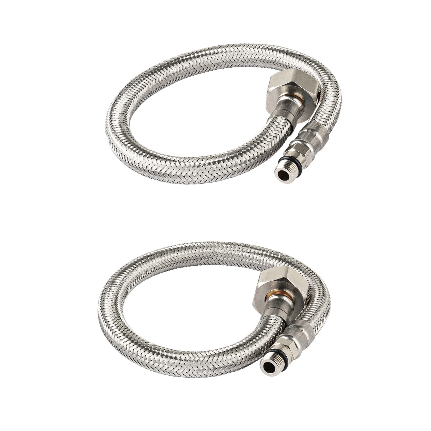 Juego de 2 mangueras para mezcladoras tipo monomando, BASIC, Foset, MMO-6, 49436