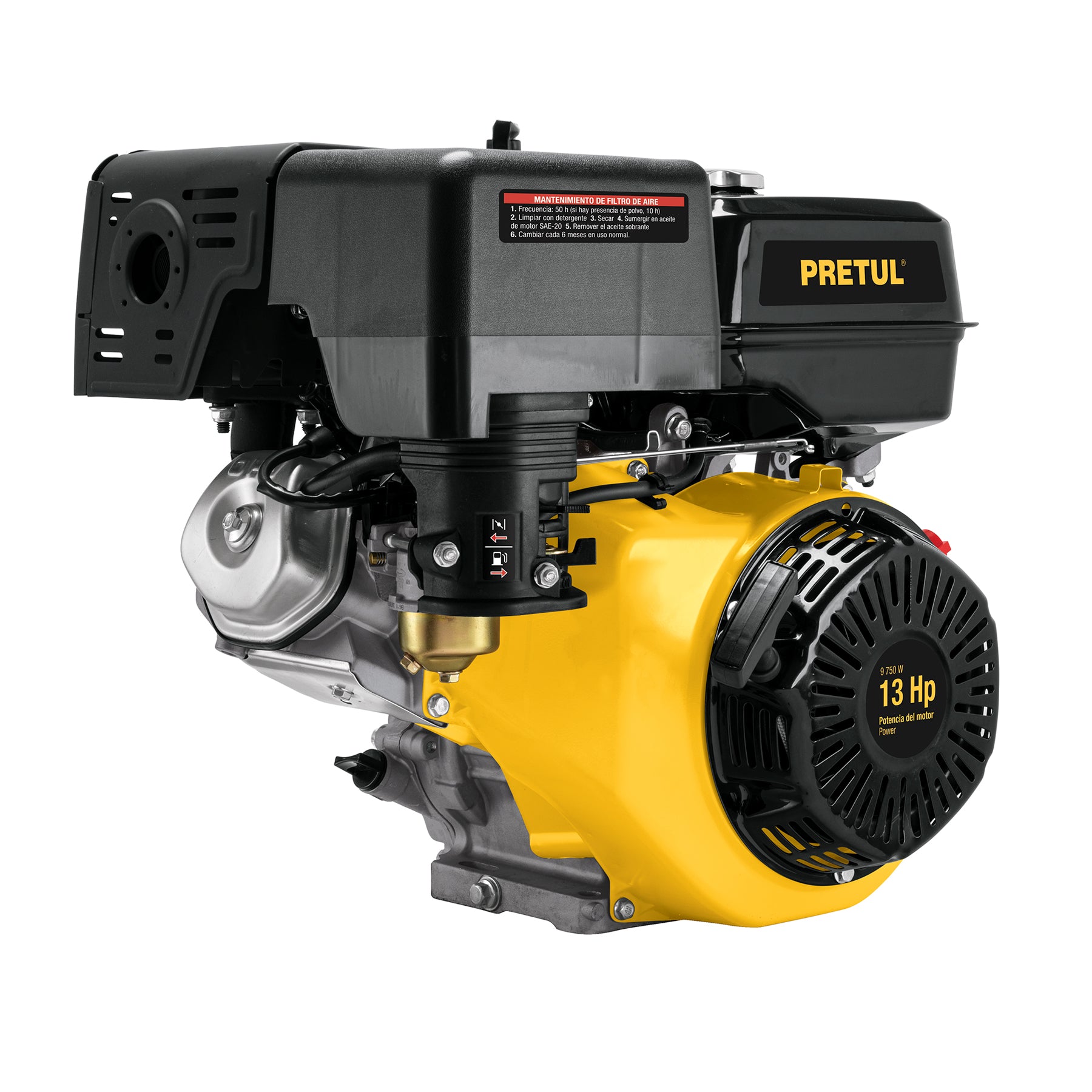 Motor a gasolina 13HP, Pretul, MOG-130P, 28115