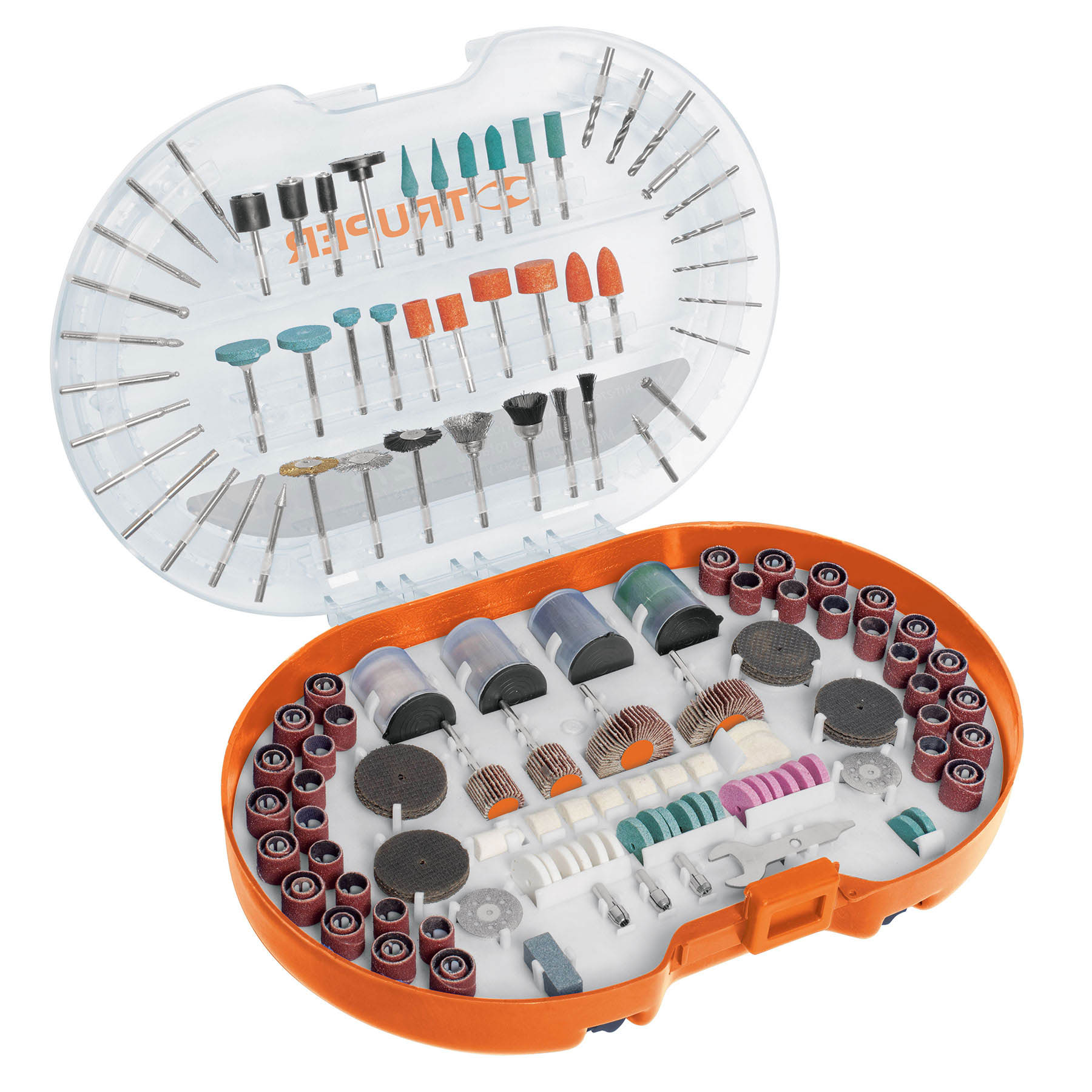 Kit de accesorios para herramienta rotativa, 276 pzs, Truper