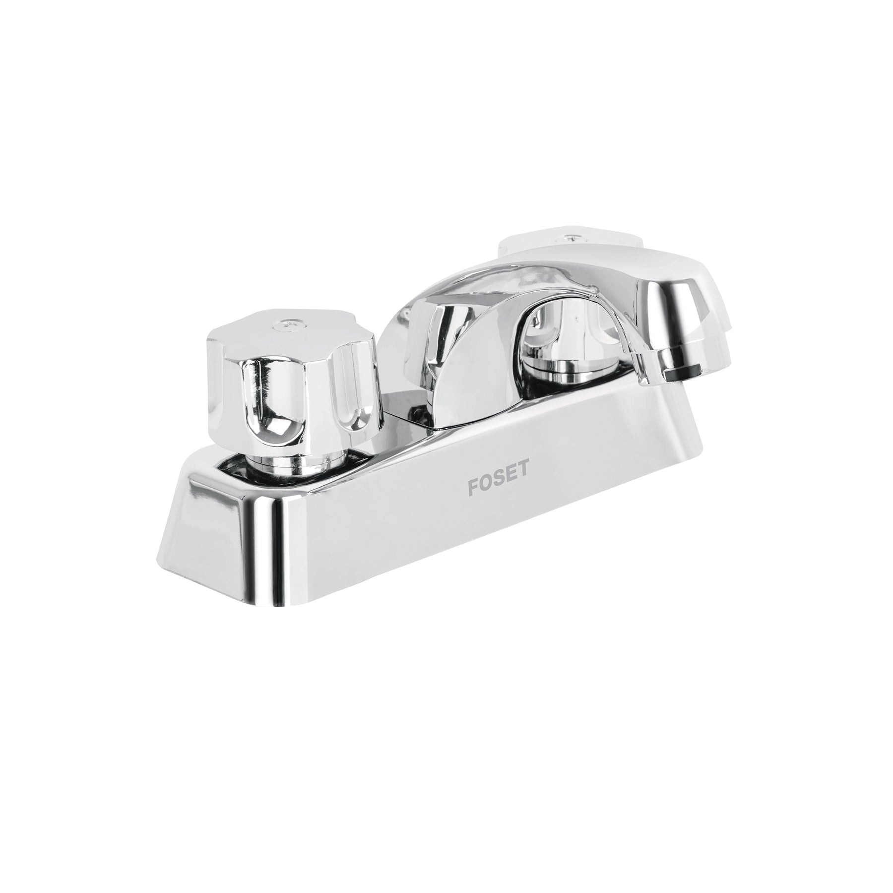Mezcladora 4" lavabo, ABS, hexagonal, BASIC, Foset, MP-048, 49281