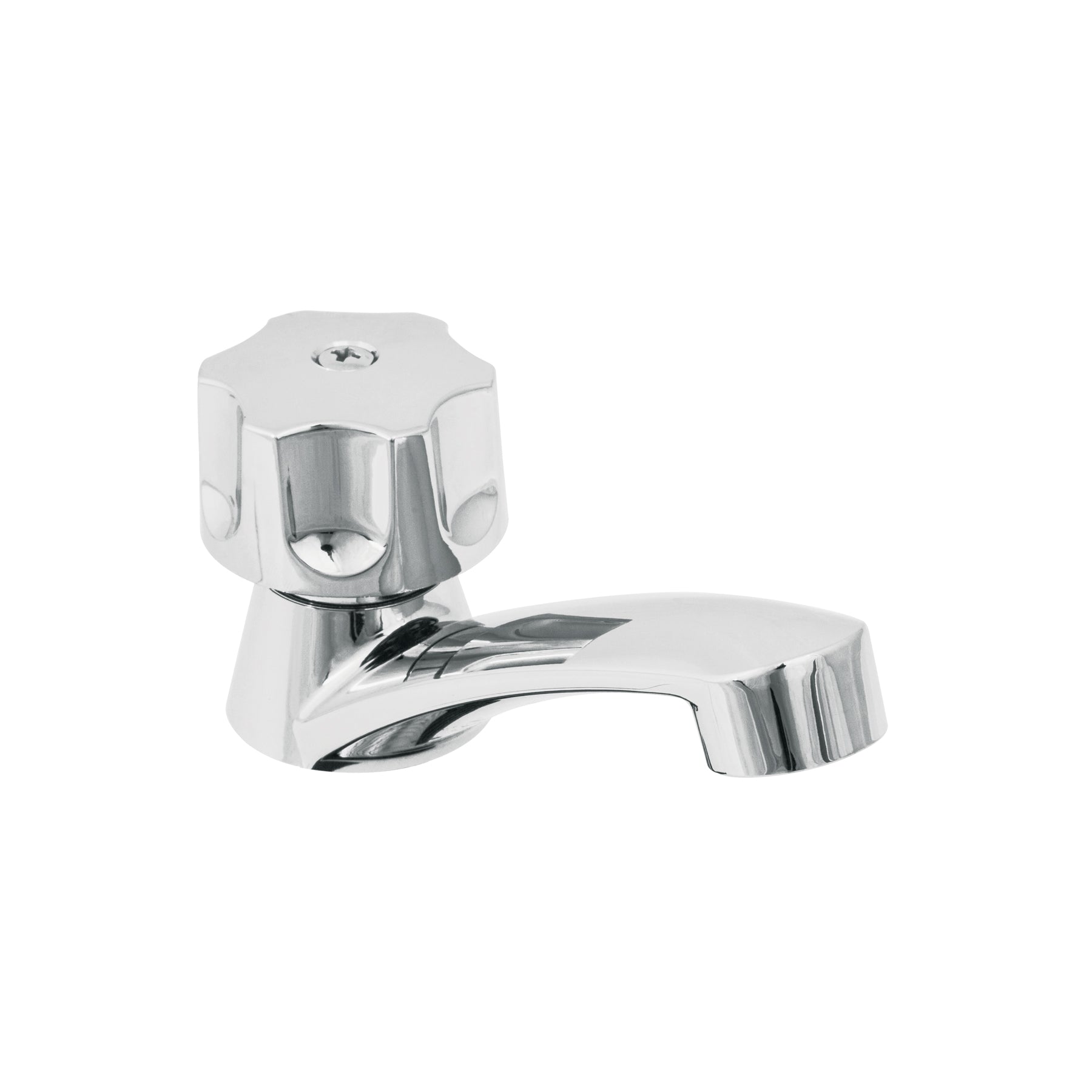 Llave individual lavabo, ABS, hexagonal, BASIC